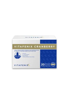 Vitafenix Cranberry - Turna Yemişi, D-Mannoz ve Bitkisel Ekstreler İçeren Tak...