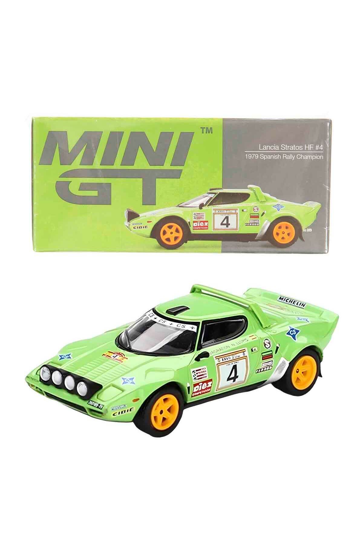 mini gt 1:64 Lancia Stratos HF #4 1979 Spanish Rally Champion
