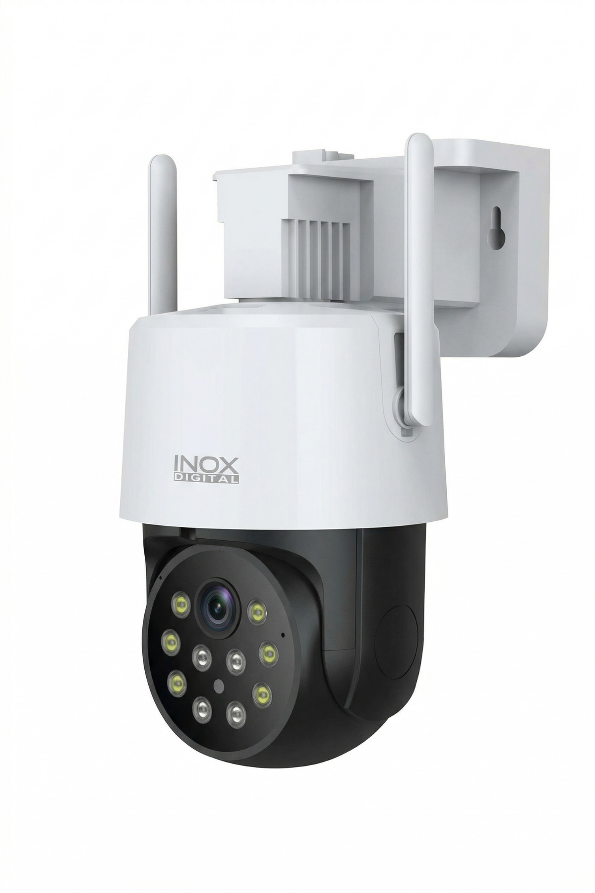 inoxdigital INOX X100 3MP Wi-Fi İç ve Dış Mekan Güvenlik Kamerası IP66 Su Geçirmez