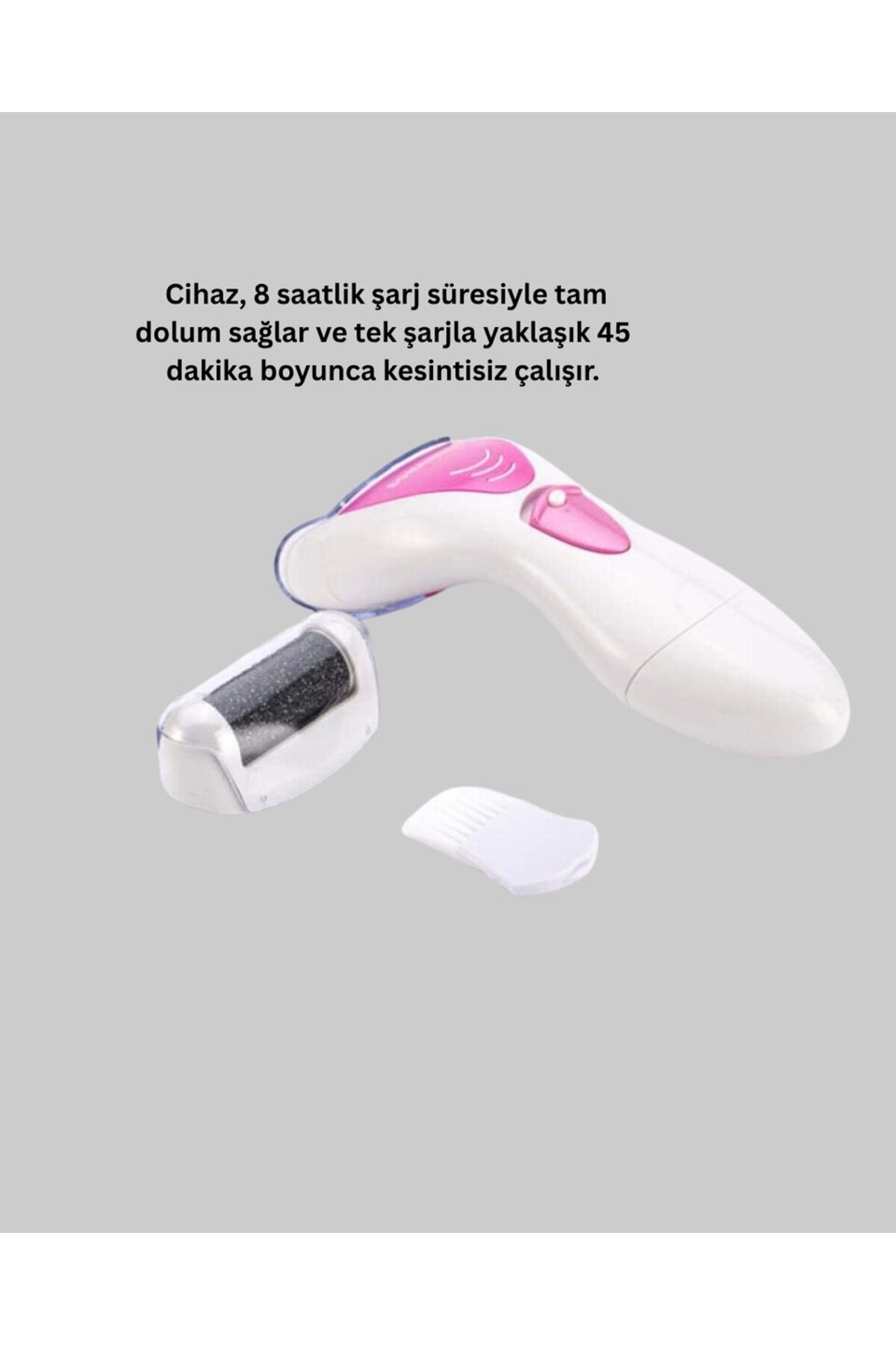 4 Başlıklı Kablosuz Şarjlı Epilasyon Cihazı - ETERNA7646-1067 — تصویر 5 از 5