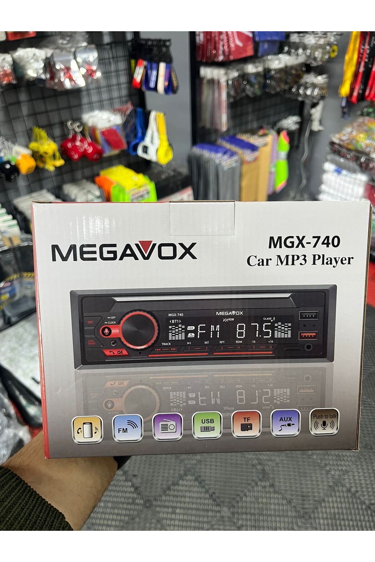 【muu】 Megavox Mgx-740 oto teyp 4x60watt - Fiyatı, Yorumları