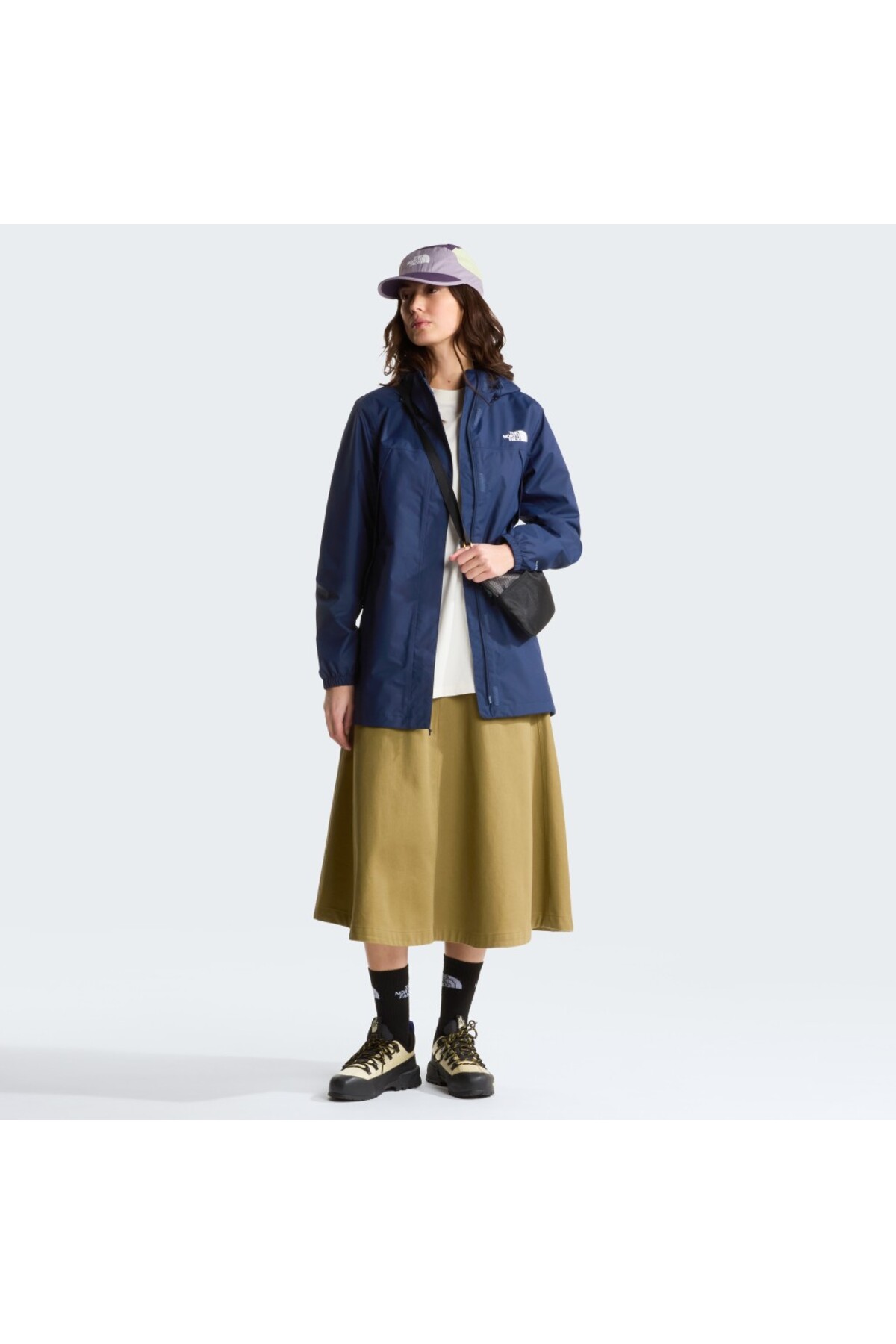 THE NORTH FACE W ANTORA RAIN PARKA NF0A8BKC8K21 görsel 4
