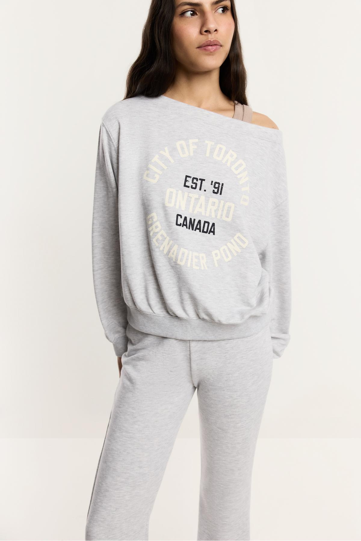 Printed sweatshirt
