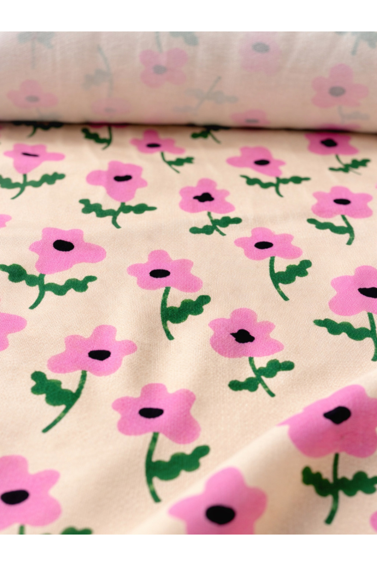 100% Organic Cotton 3 Thread Fabric 180 cm Width Without Cardigan | Sweatshirt, Tracksuit and Children's Clothing Fabric