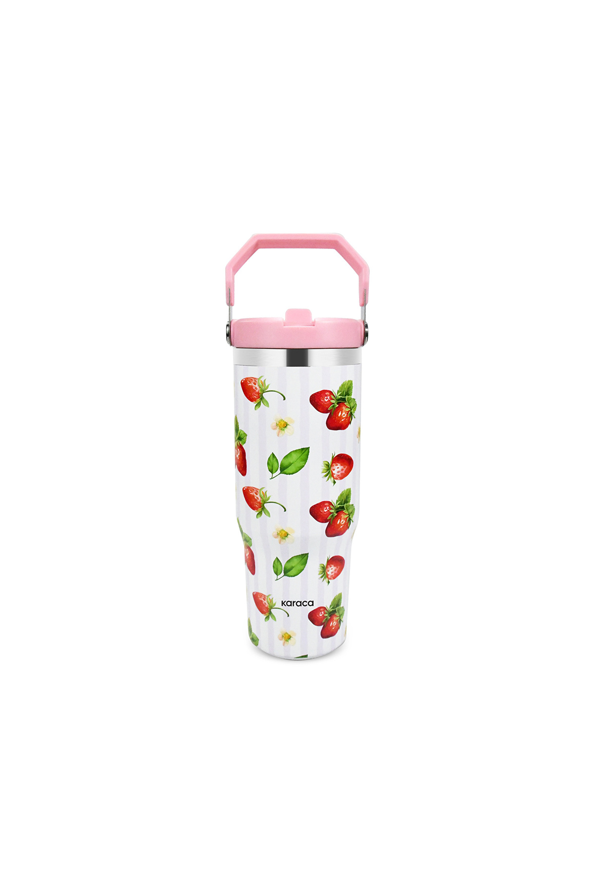 Strio Strawberry Steel Sealed Thermos 900 ml