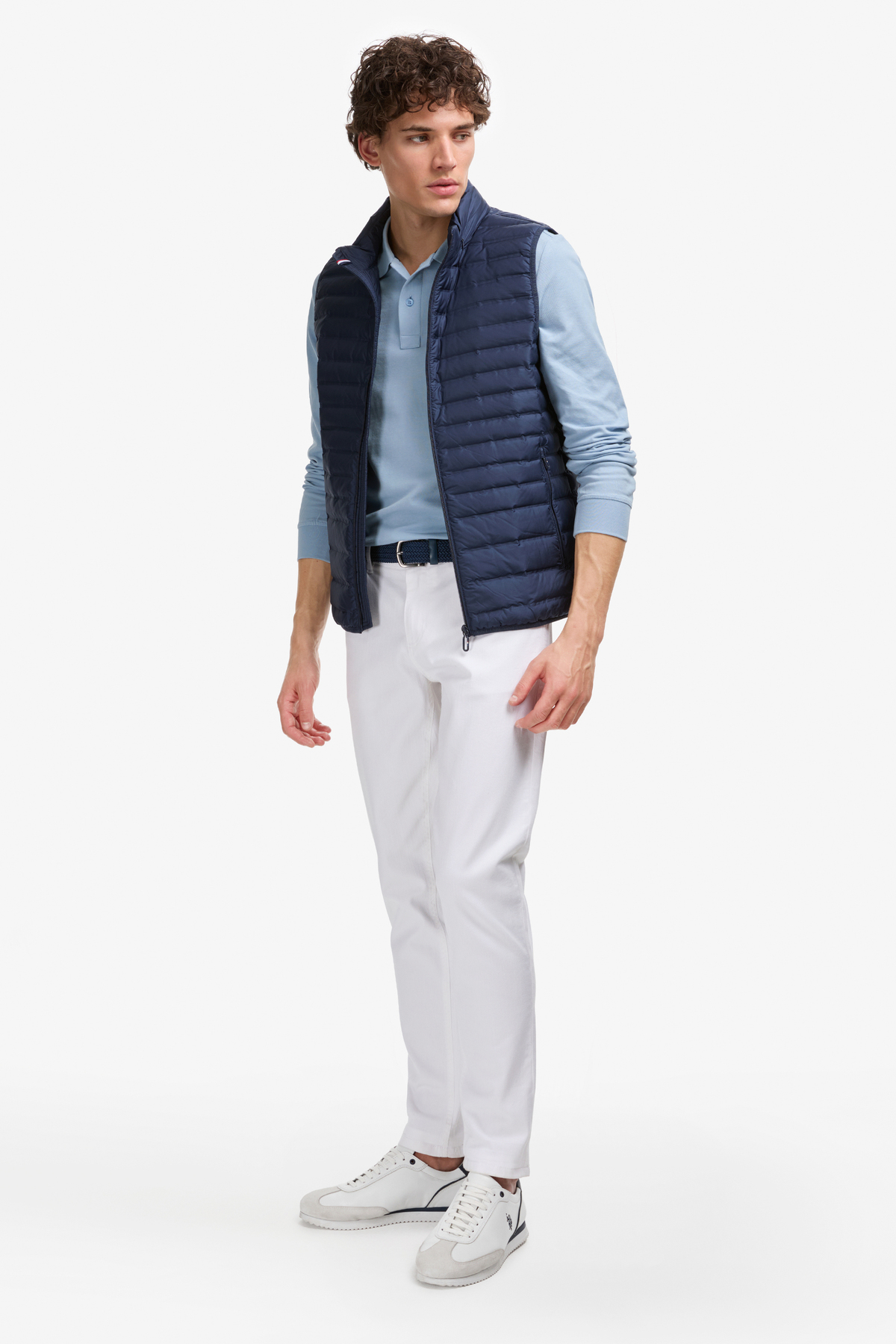 U.S. Polo Assn. Erkek Lacivert Yelek 50319225-VR033 görsel 4