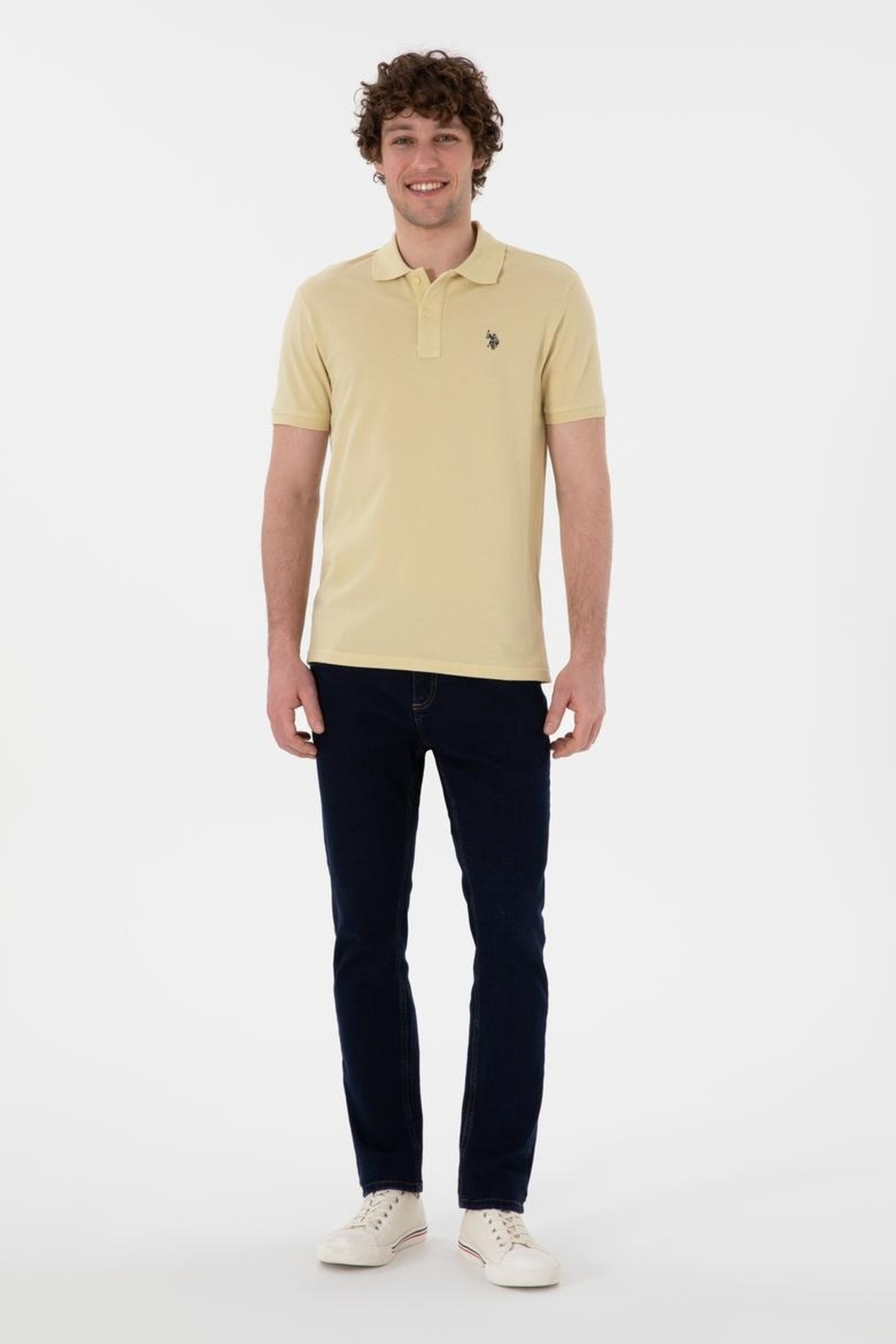 پولوشرت مردانه یقه پلو | یو اس پولو U.S. Polo Assn. 26Y129000054_129057 TR - تصویر 4