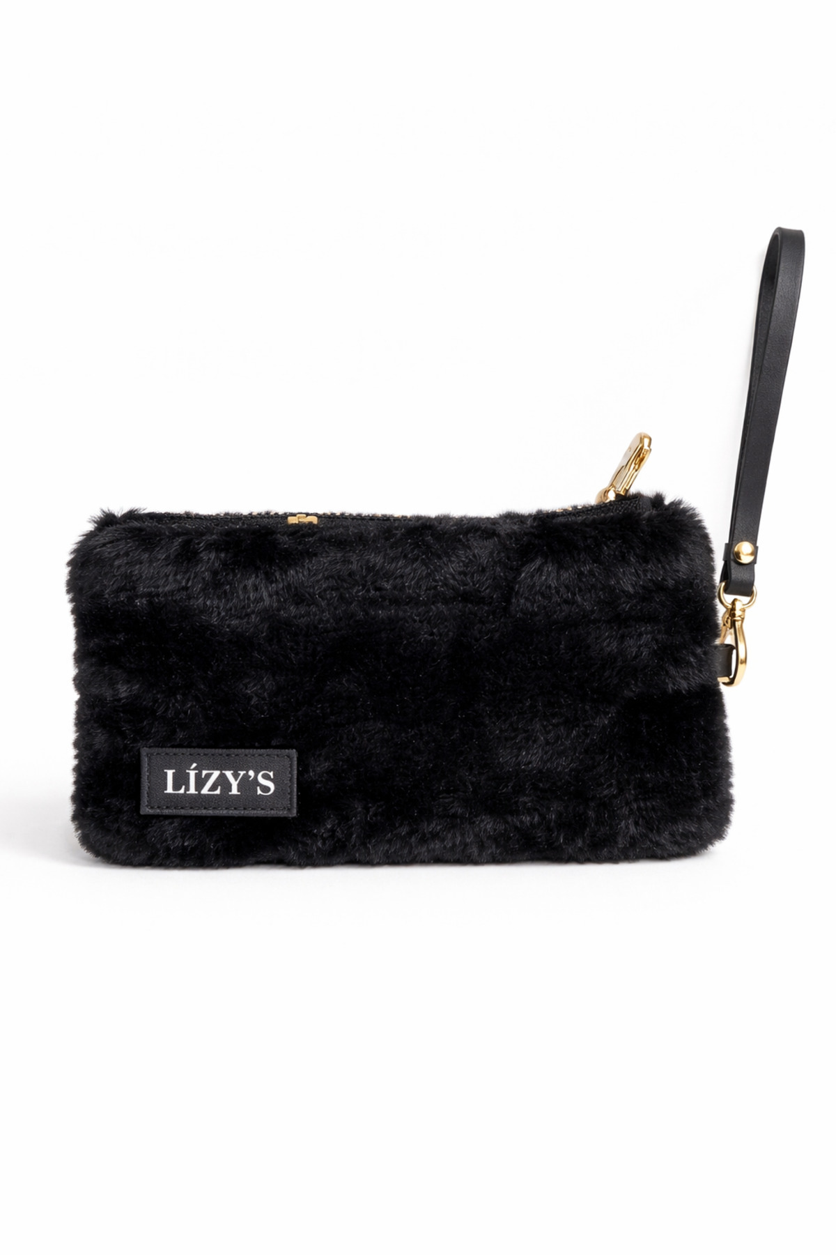 lizy's Makyaj Portföy Clutch Çanta Peluş