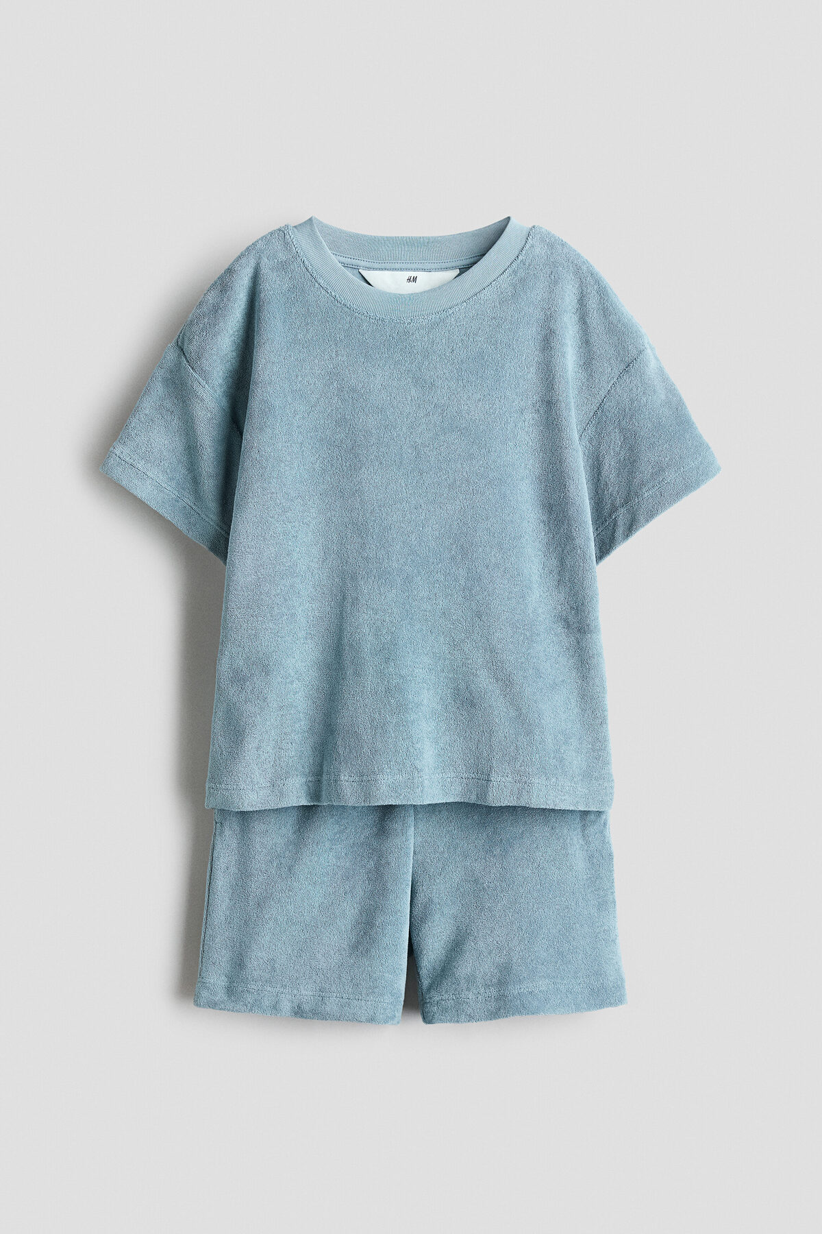 ست پارچه تری دو تکه اچ اند ام ست تی شرت و شلوارک H&M