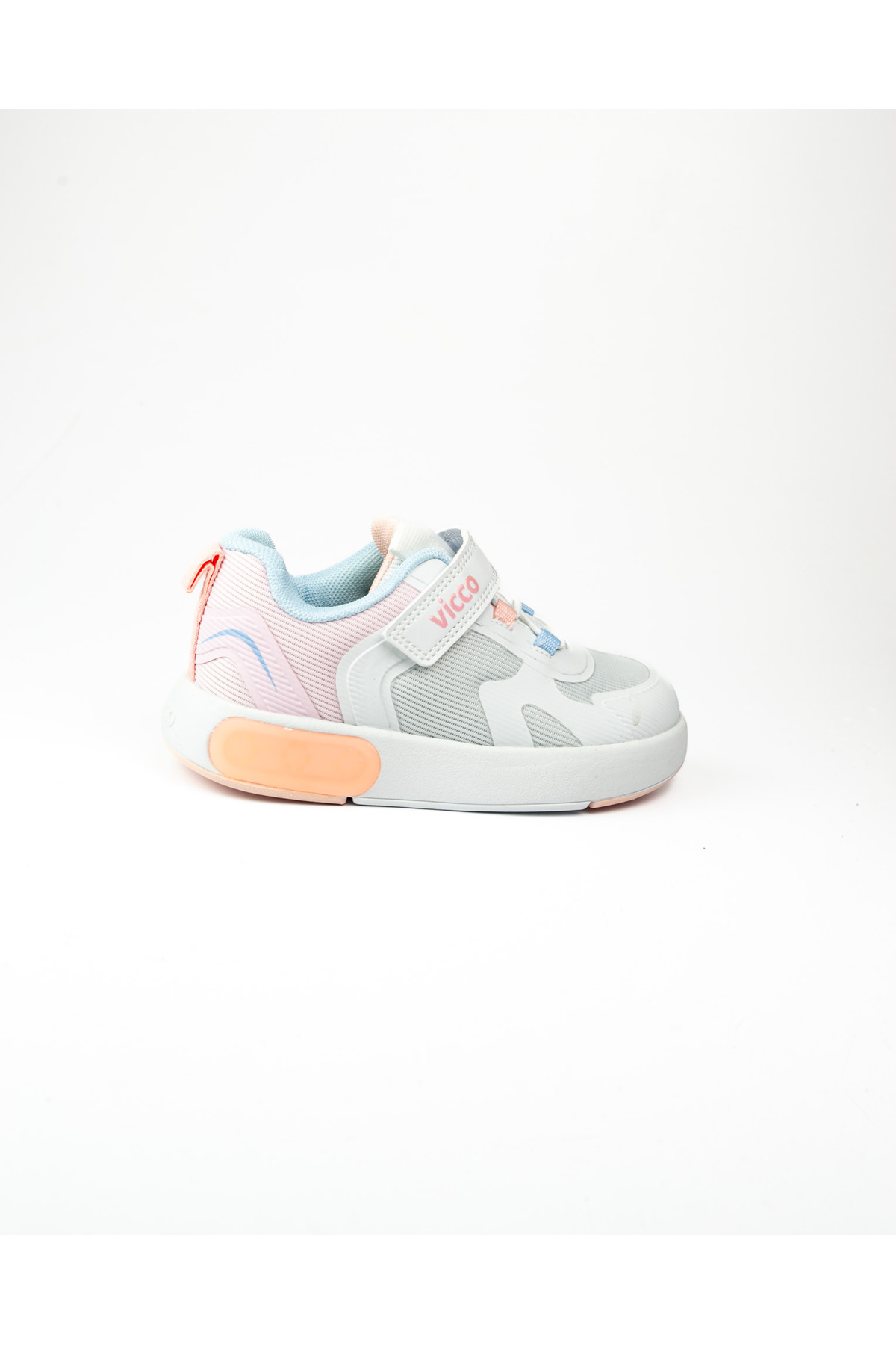 Vicco 346.P26Y.130 Babil Işıklı Beyaz/Pembe Kız Çocuk Sneaker