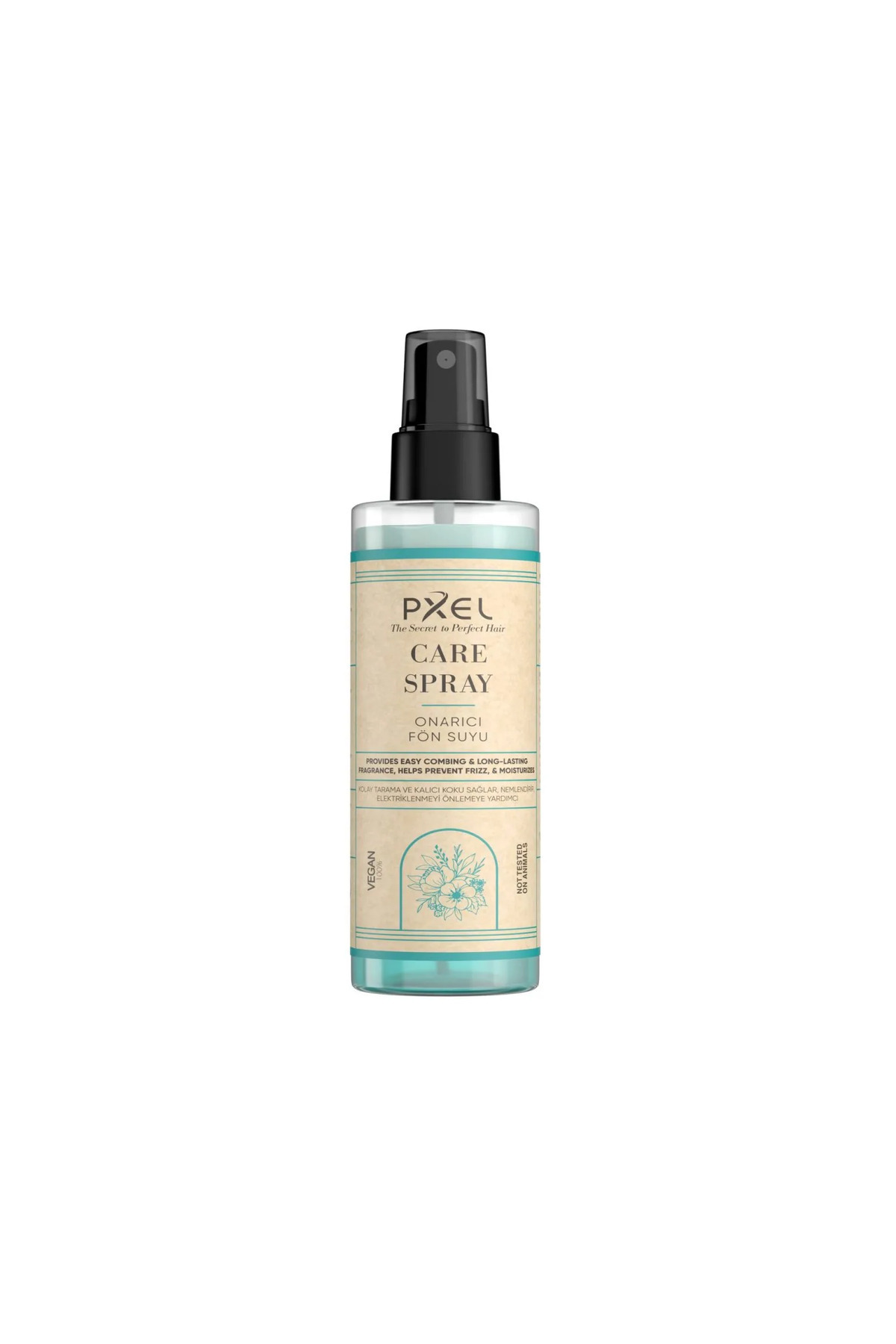 Çift Fazlı Isı Koruyucu Onarıcı Fön Suyu 200 ML | Vegan, Durulanmayan Saç Bakım Spreyi — 8684777707038 — تصویر 5 از 5