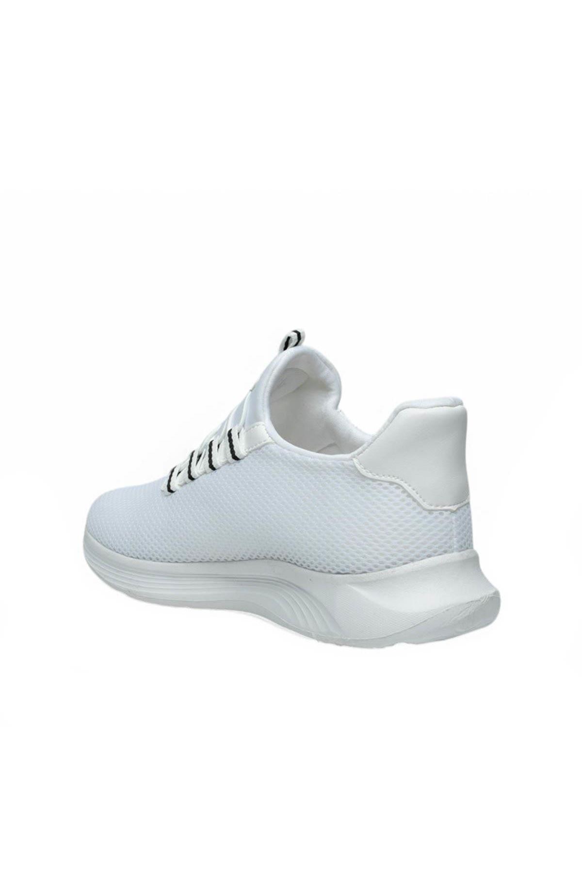 Velora Air Unisex Sneaker Hafif Nefes Alabilir Günlük Spor Ayakkabı Beyaz Siyah — سفید TYCA023426FBB5B84D1BBFF05 — تصویر 2 از 3
