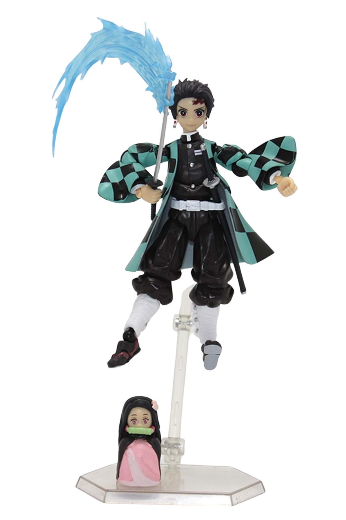 Dünyadan Hediyeler Anime Demon Slayer Tanjiro Figürü 14 Cm Alk5311