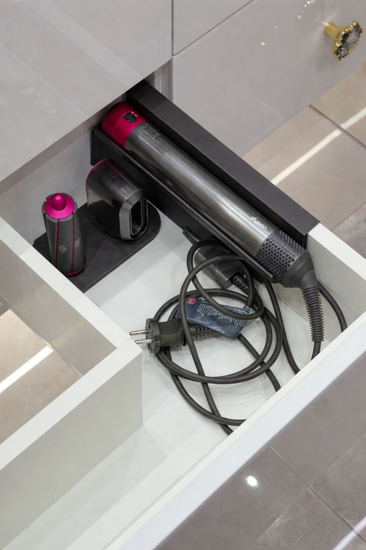 MEGY HOME Dyson Airwrap Çekmece İçi Düzenleyici Başlıkları Tutucu