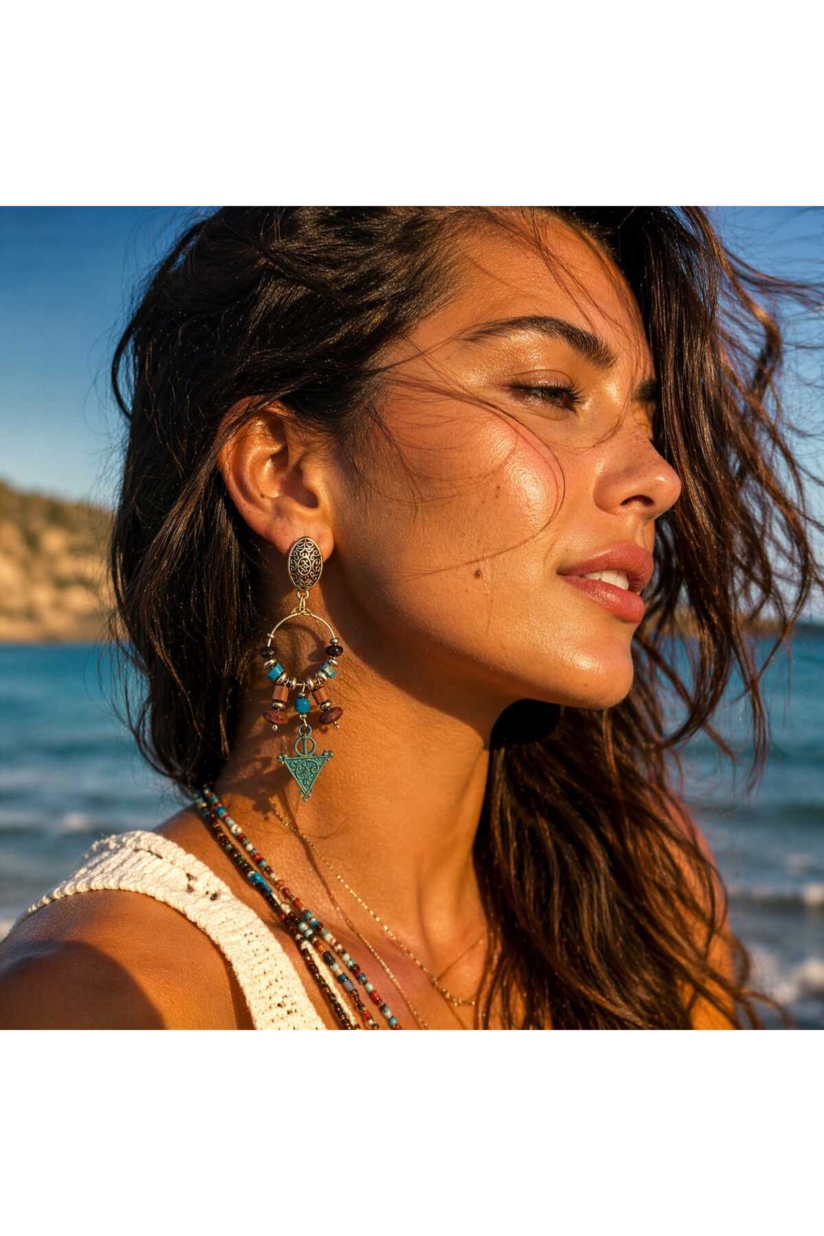 Mira Ethnic Bohemian Women's Earrings