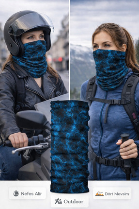 Colizon Koşu Bisiklet Motor İçin Buff Boyunluk UV Korumalı Termal Maske