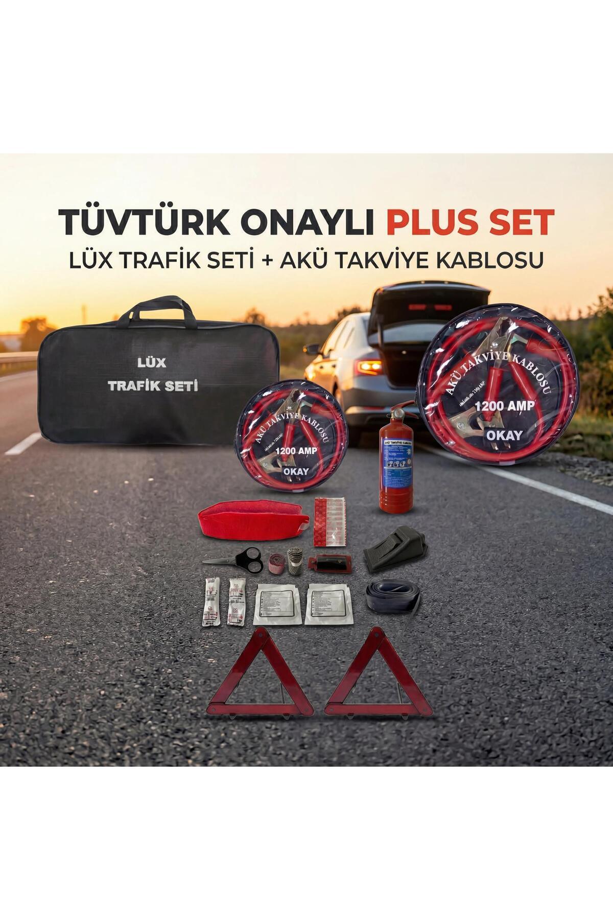 AAA日高光啓グッズセット TRAFİKSETİ Trafik İlk Yardım Seti Akü Takviye Kablosu Plus Set