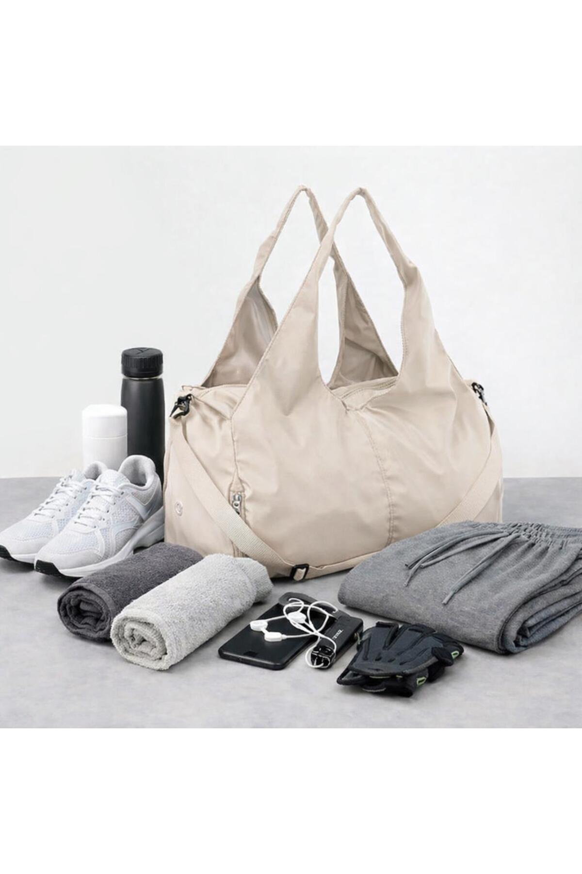 citycenterfashion  Kadın Gym Spor Seyahat Okul Çantası cty-lbn-1171 45x30 cm - Görsel 2