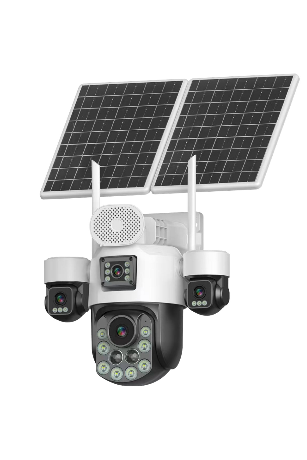 inoxdigital INOX X25 4 Lens 18X Zoom Güneş Enerjili 4G E-Sim Dış Mekan Güvenlik Kamerası Renkli Gece Görüşlü