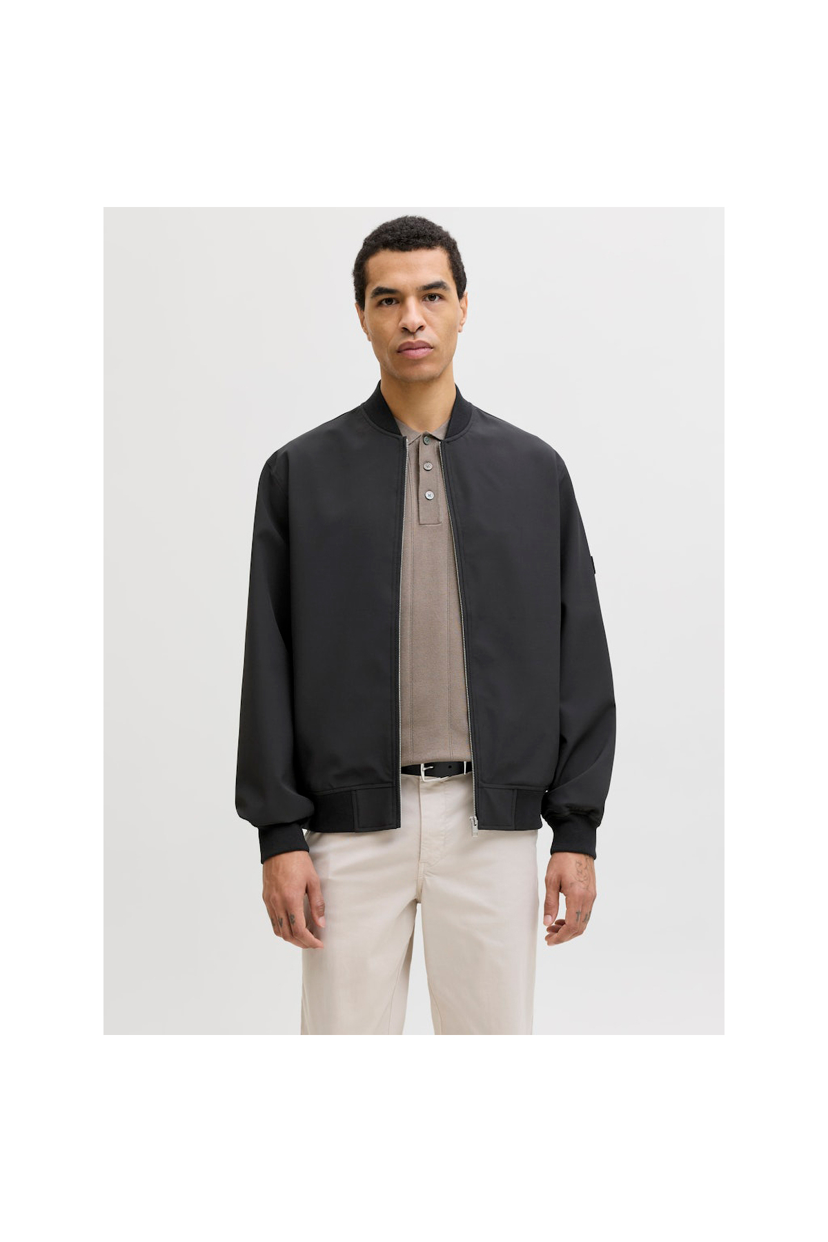 ژاکت مشکی مردانه آسپن (12291947-B) جک اند جونز ژاکت اسپرت Jack & Jones