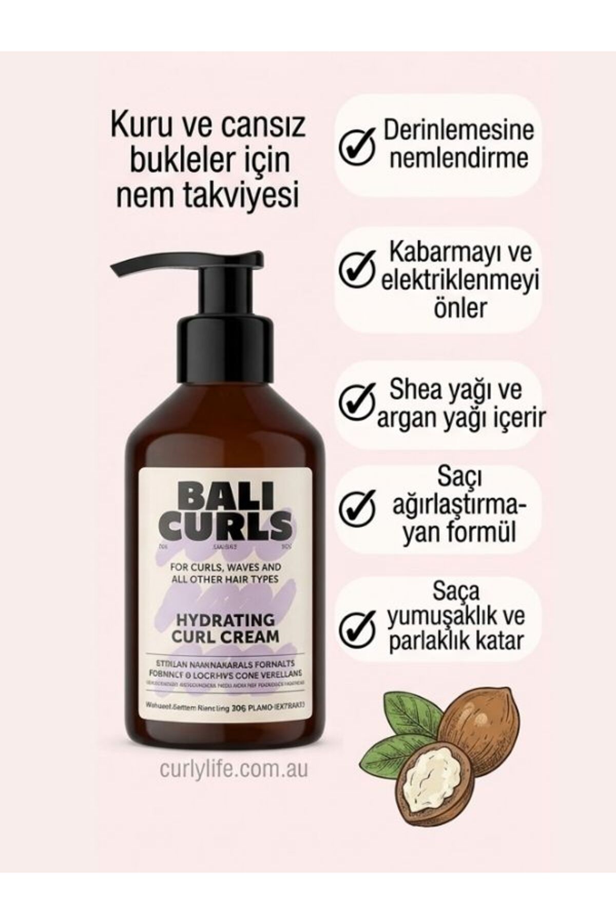 Nemlendirici Bukle Kremi ve Bukle Belirginleştirici Jel Set — 12856266 — تصویر 3 از 3