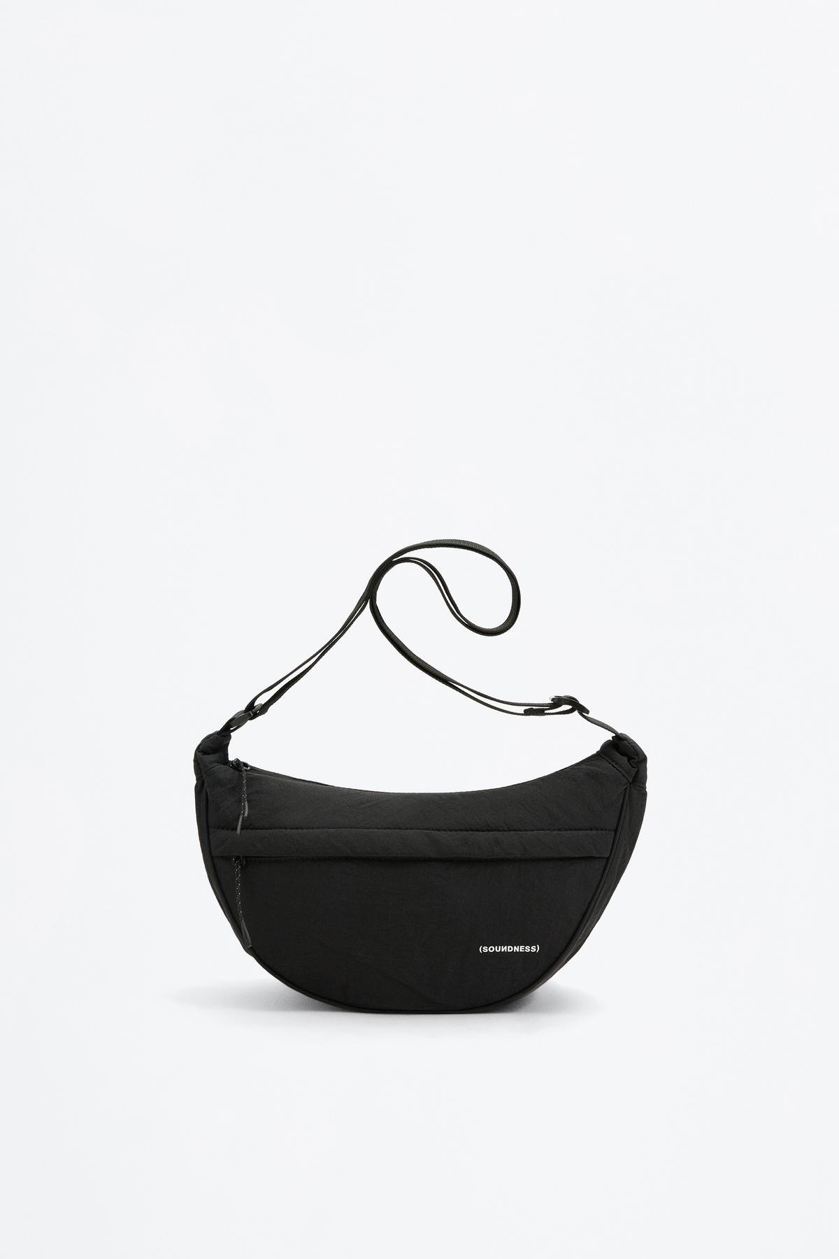 Soundness nylon crescent bag