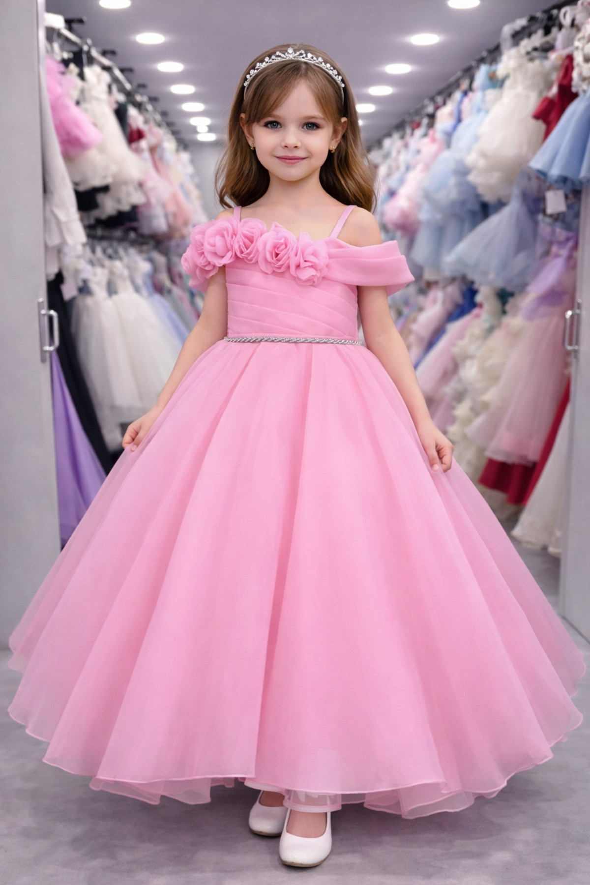 GLY STORE KIZ ÇOCUK TARLATANLI MEZUNİYET & DÜĞÜN ABİYE