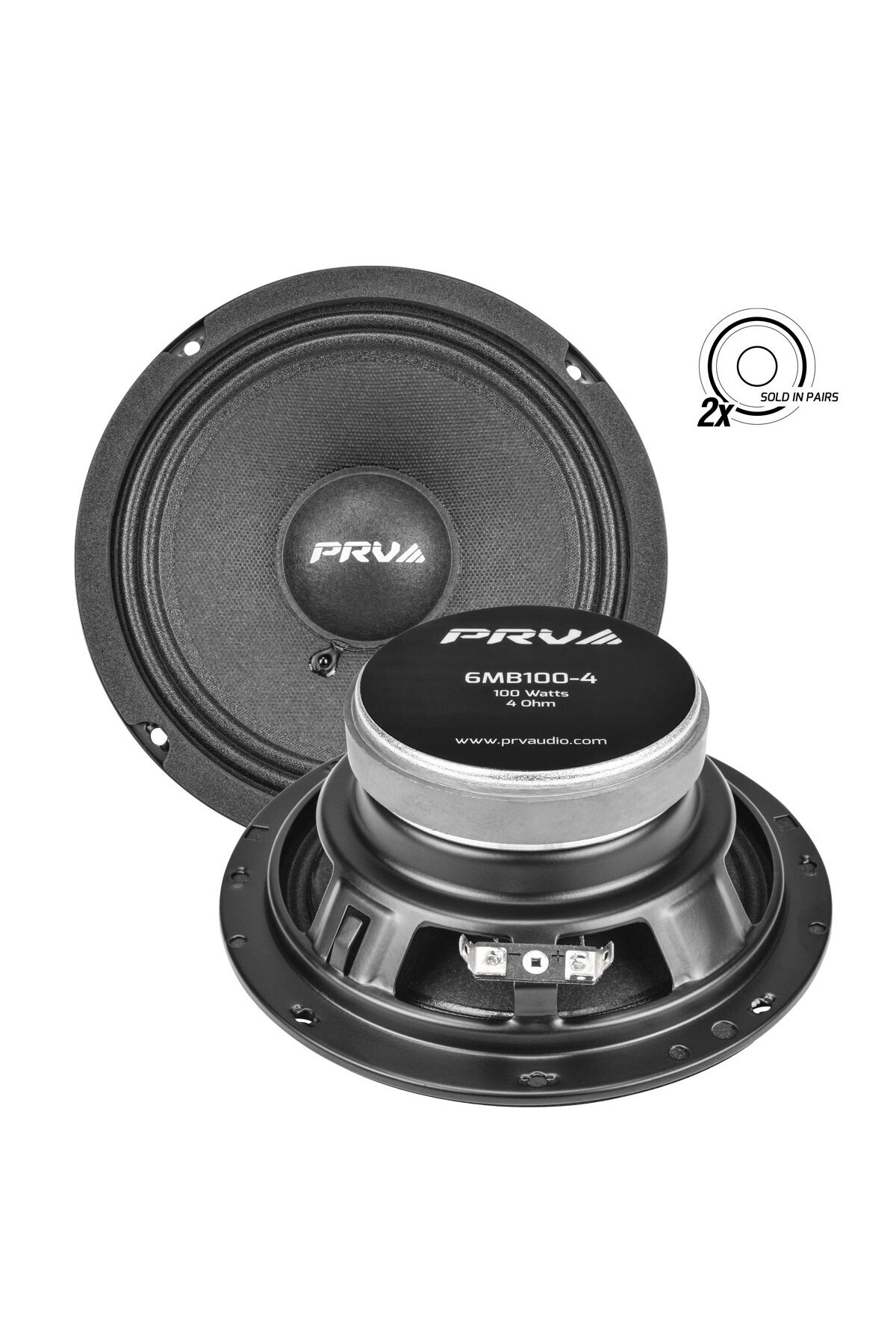 PRV AUDIO Deniz Sound Garage 16 cm Midbass 6MB100-4 200 Watt 100