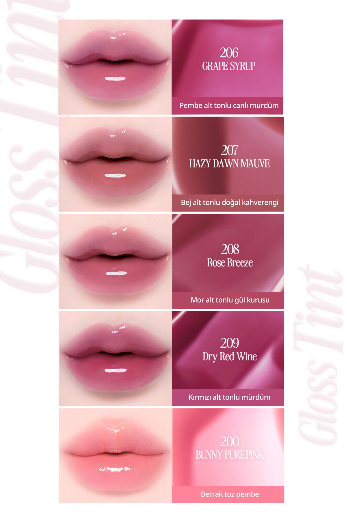 براق لب پر رنگ و براق 207 Hazy Dawn Mauve — قهوه‌ای 111690 — تصویر 5 از 9