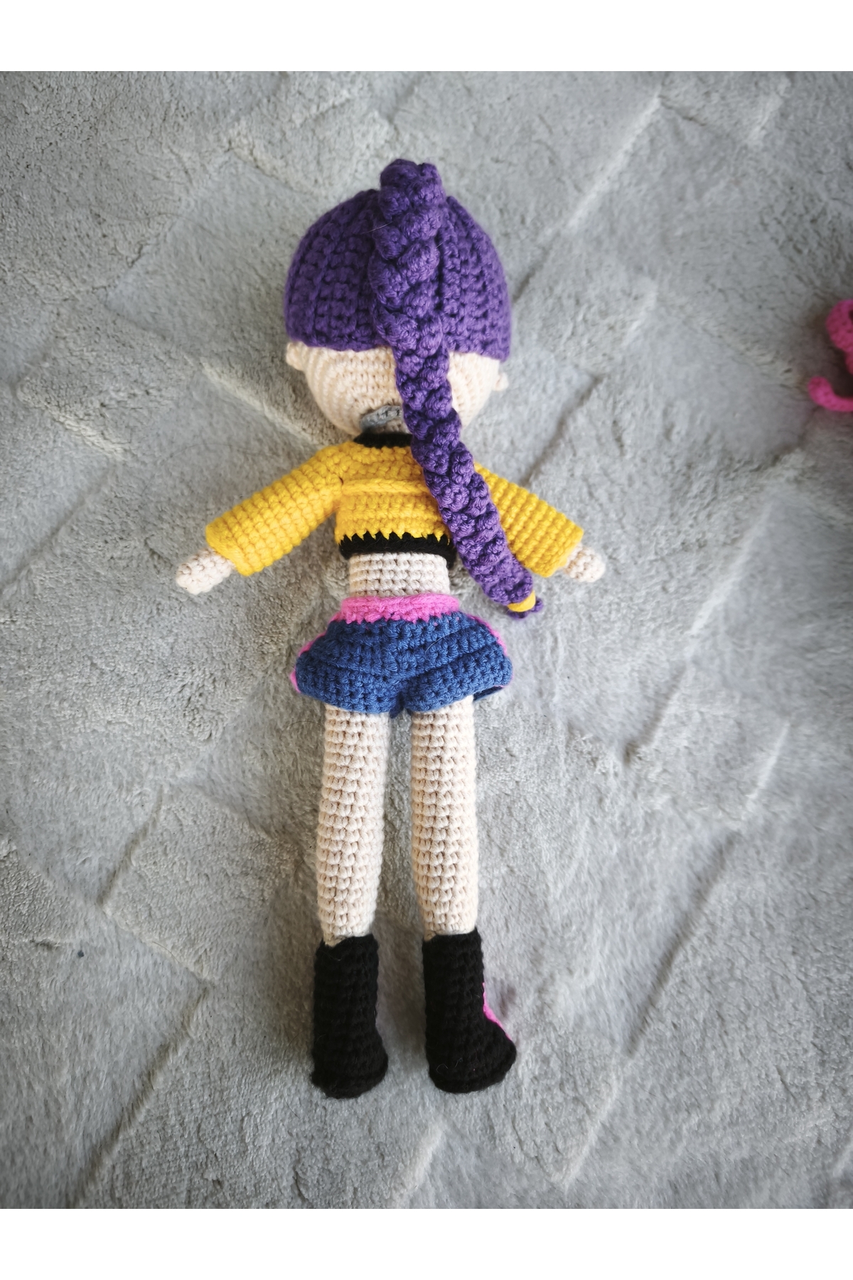 MİNOHOUSE Amigurumi K-Pop Demon Hunters Rumi Bebek Organik Oyuncak