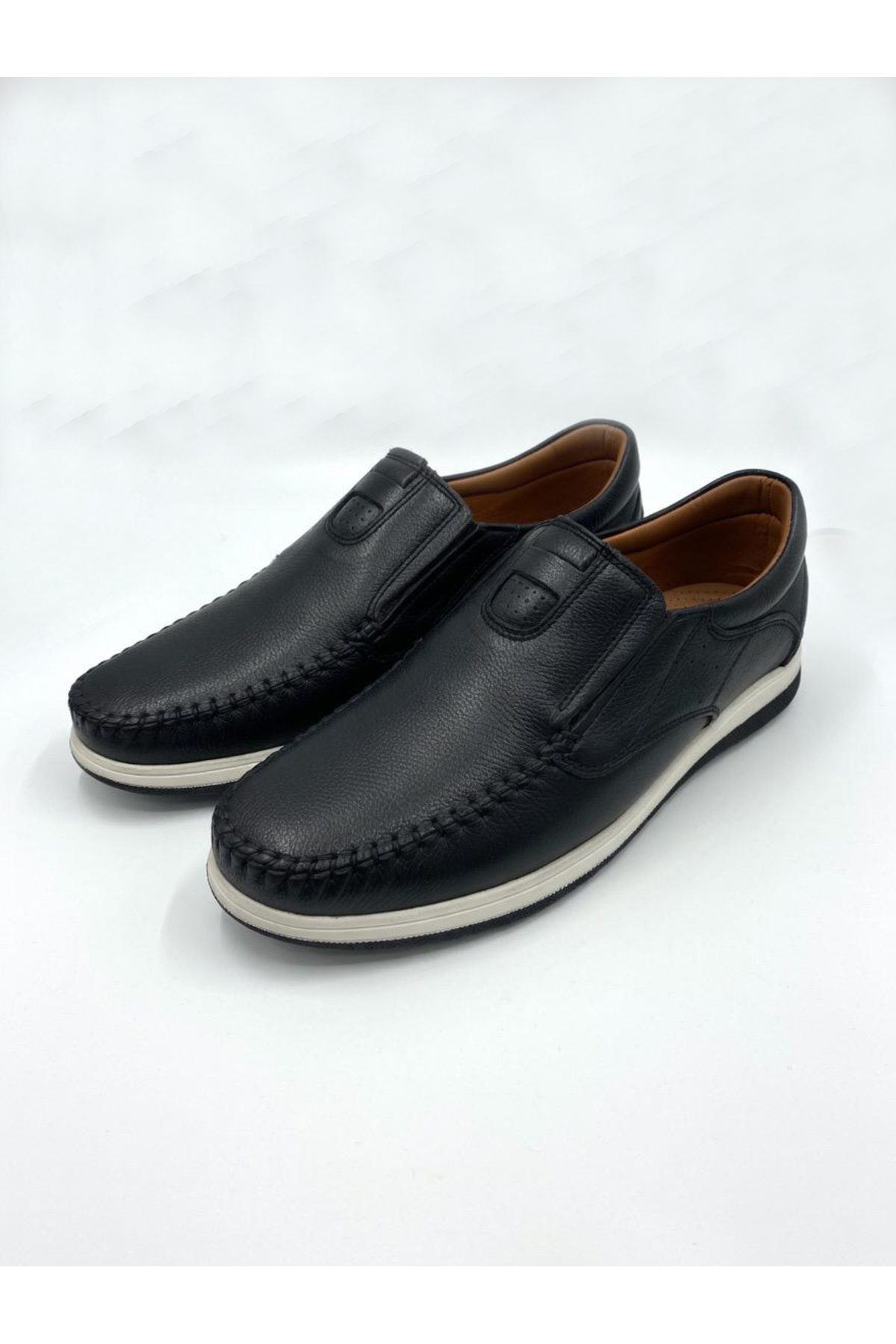 Scarpe Sano Günlük hakiki deri loafer erkek ayakkabsı tam ortapedik,rahat kalıp görsel 2