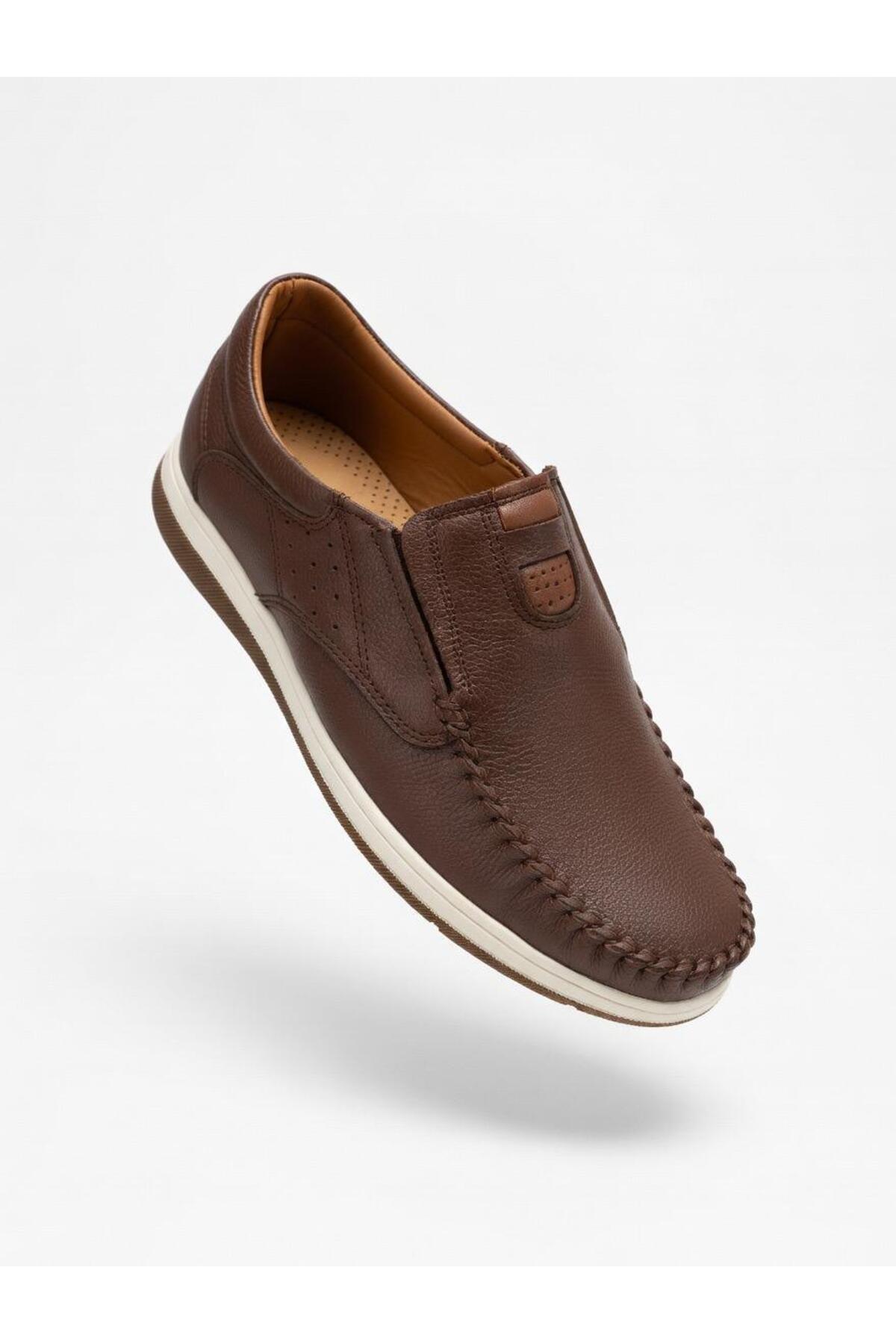 Scarpe Sano Günlük hakiki deri loafer erkek ayakkabsı tam ortapedik,rahat kalıp
