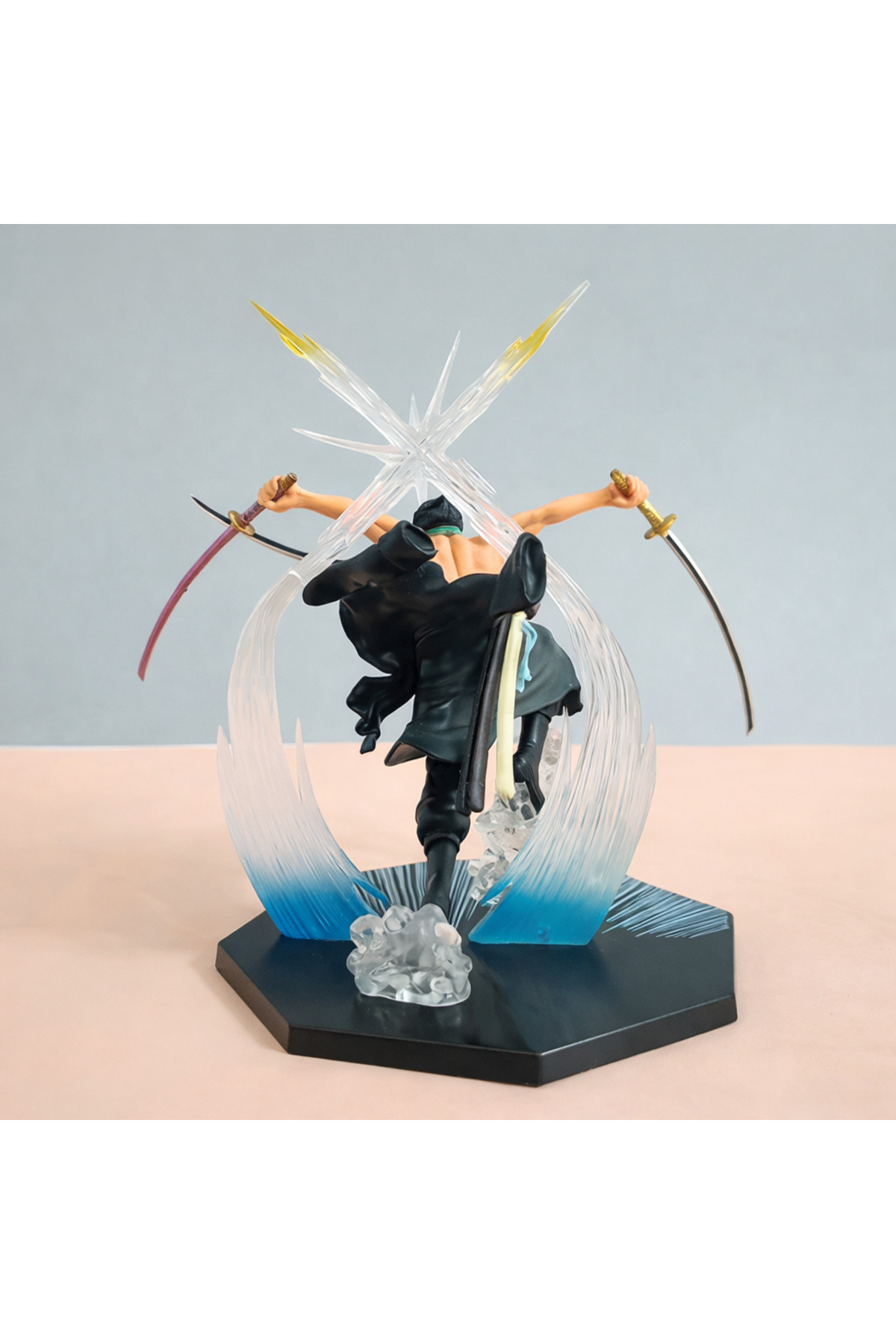 Wonderful Life Anime One Piece Zoro Figür 18 Cm Değişim Kafa