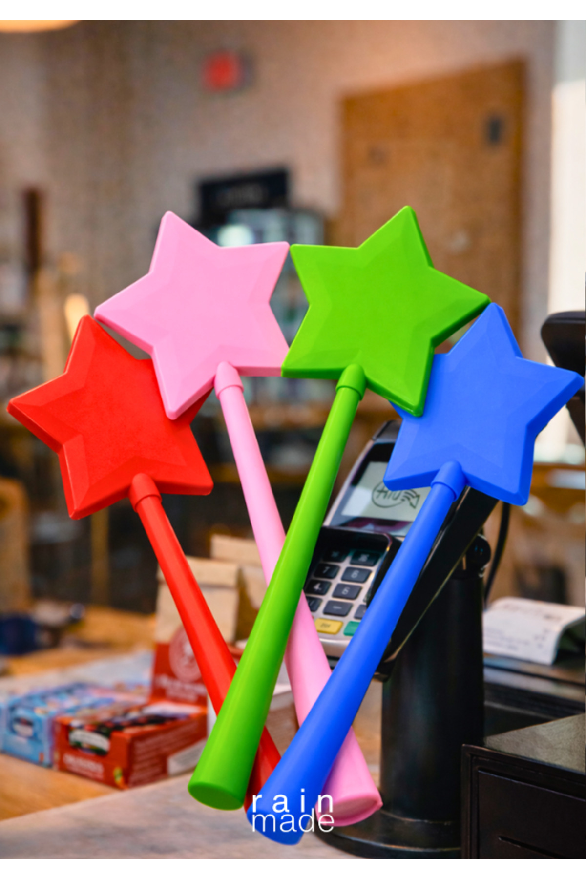 Rainmade Yıldız Şeklinde Asa Kredi Kartlık Popüler Parti Eğlence Trend Hediyelik görsel 2