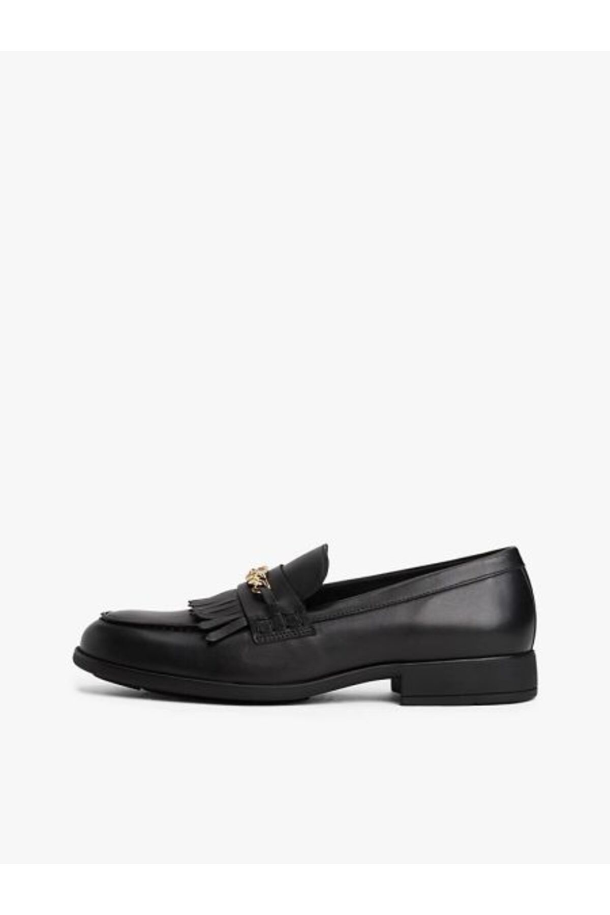 Tommy Hilfiger TH CHAIN FRINGE LEATHER LOAFER görsel 6