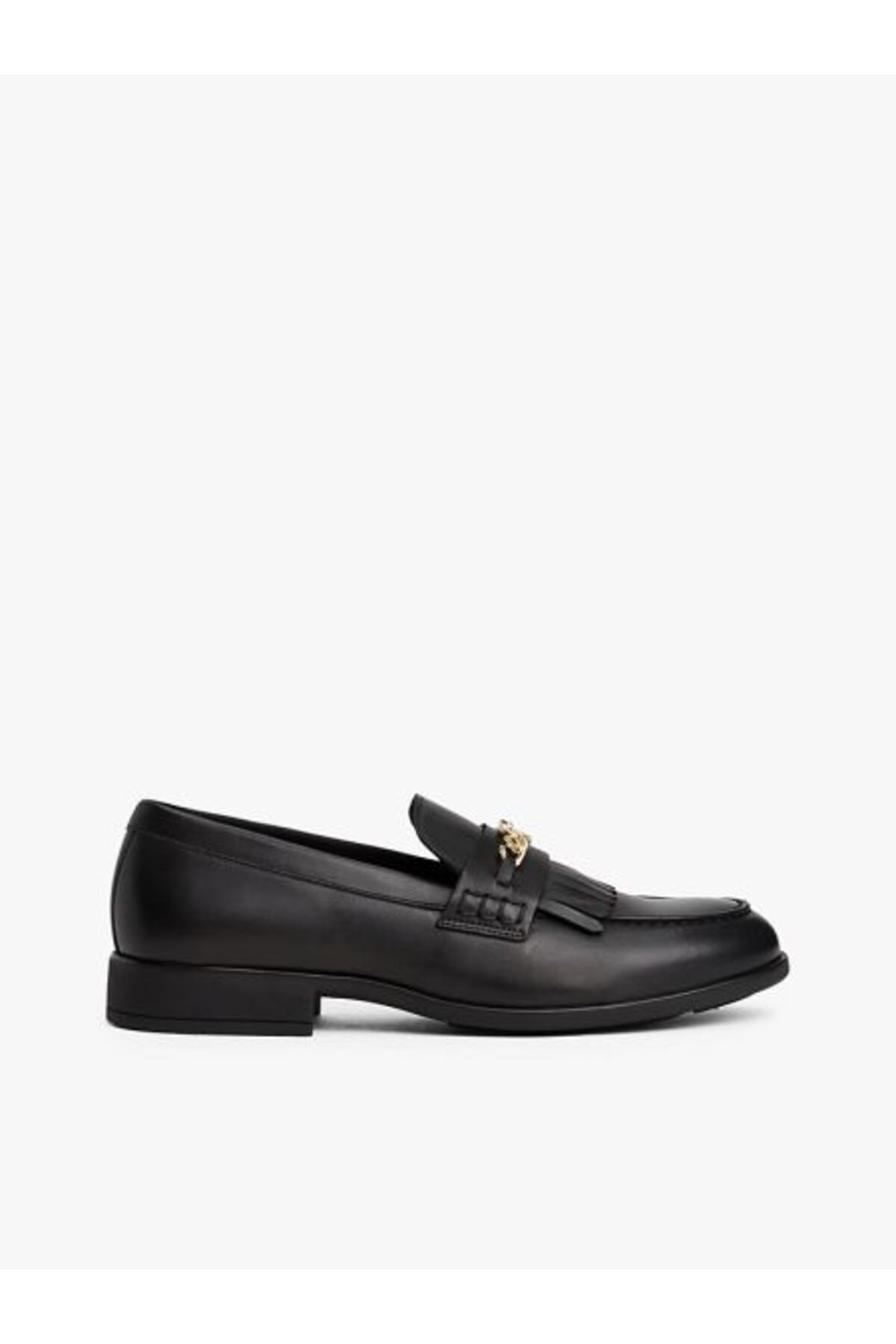 Tommy Hilfiger TH CHAIN FRINGE LEATHER LOAFER
