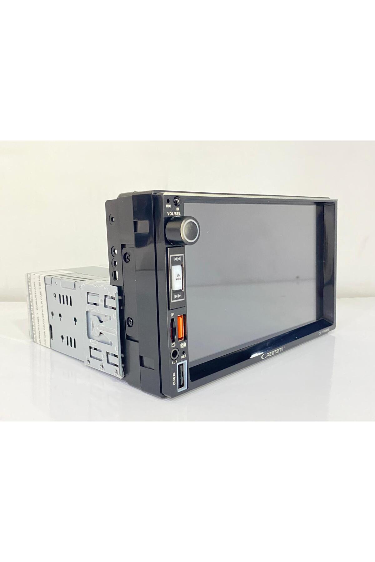 Cadence CD-7700MP5 7 İNÇ TEK DİN DOUBLE TEYP KAMERA HEDİYELİ