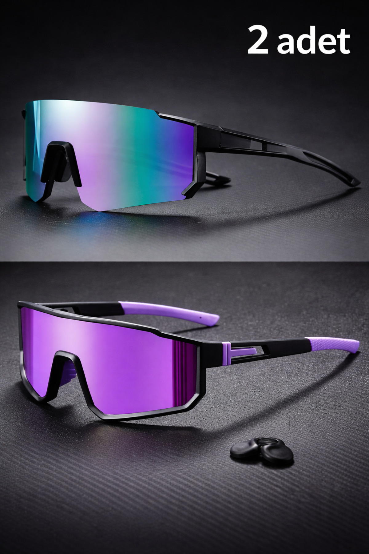 Bisiklet & Koşu Gözlüğü (2 adet)