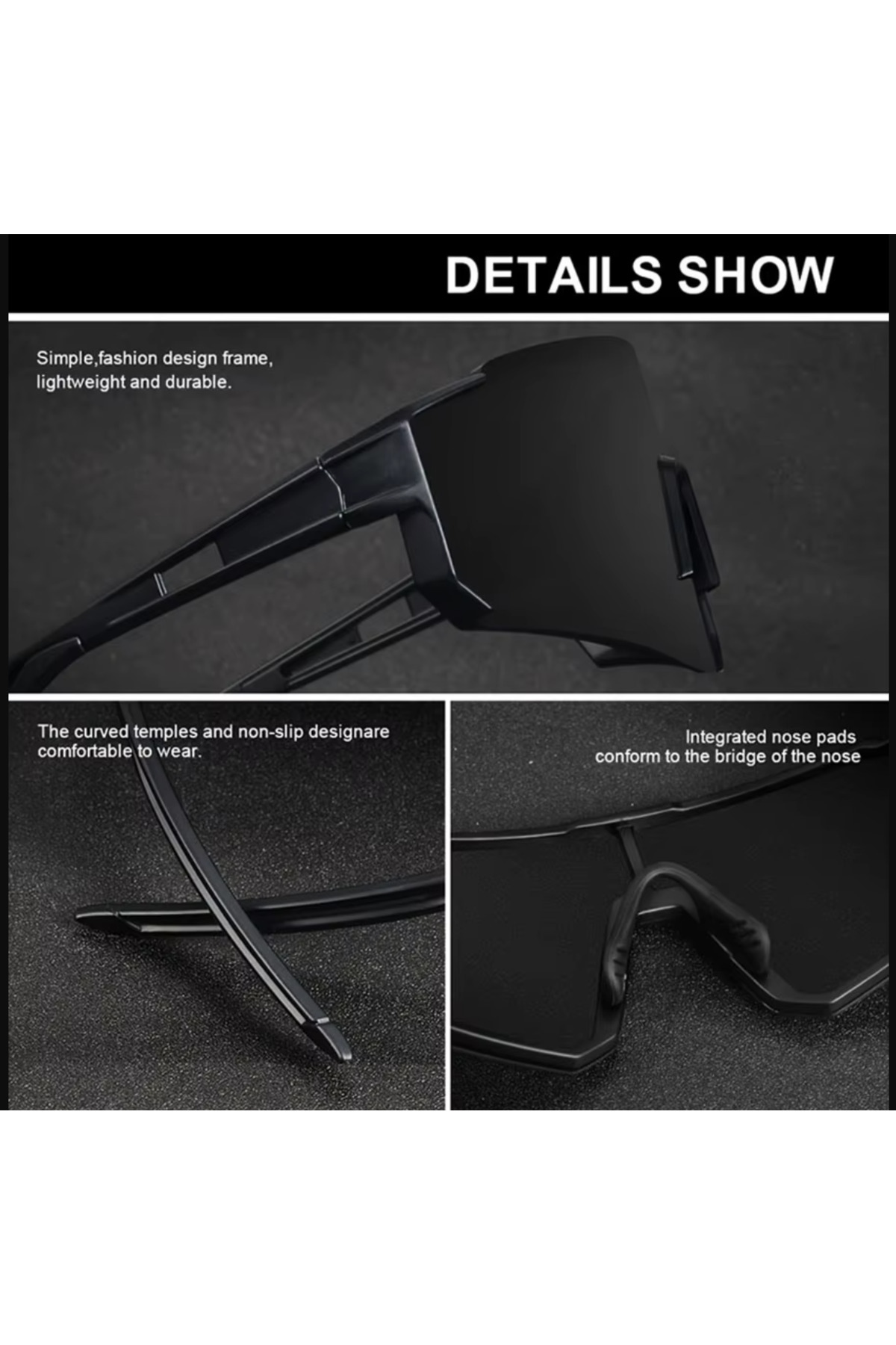 Bisiklet & Koşu Gözlüğü (2 adet)