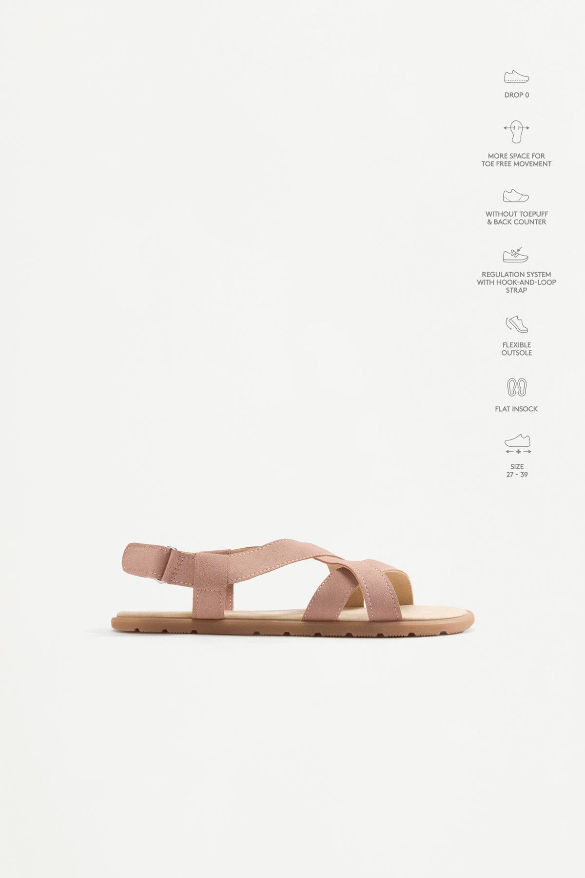 1_org_zoom صندل LEFTIES لفتیز BAREFOOT جیر مصنوعی اورجینال - تصویر 1