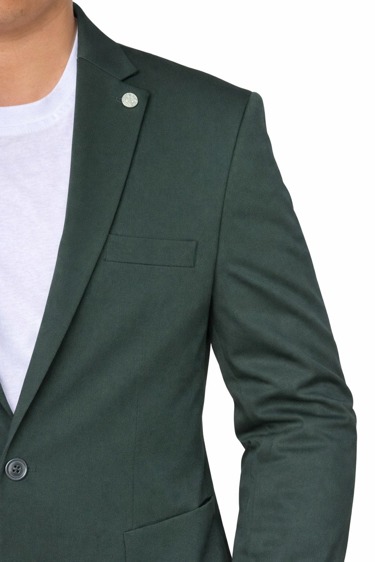 Plus Scorpion Erkek Tek Düğme Takım Elbise Jogger Pantolon Lastikli Bağcıklı Duble Paça Çift Yırtmaçlı görsel 6