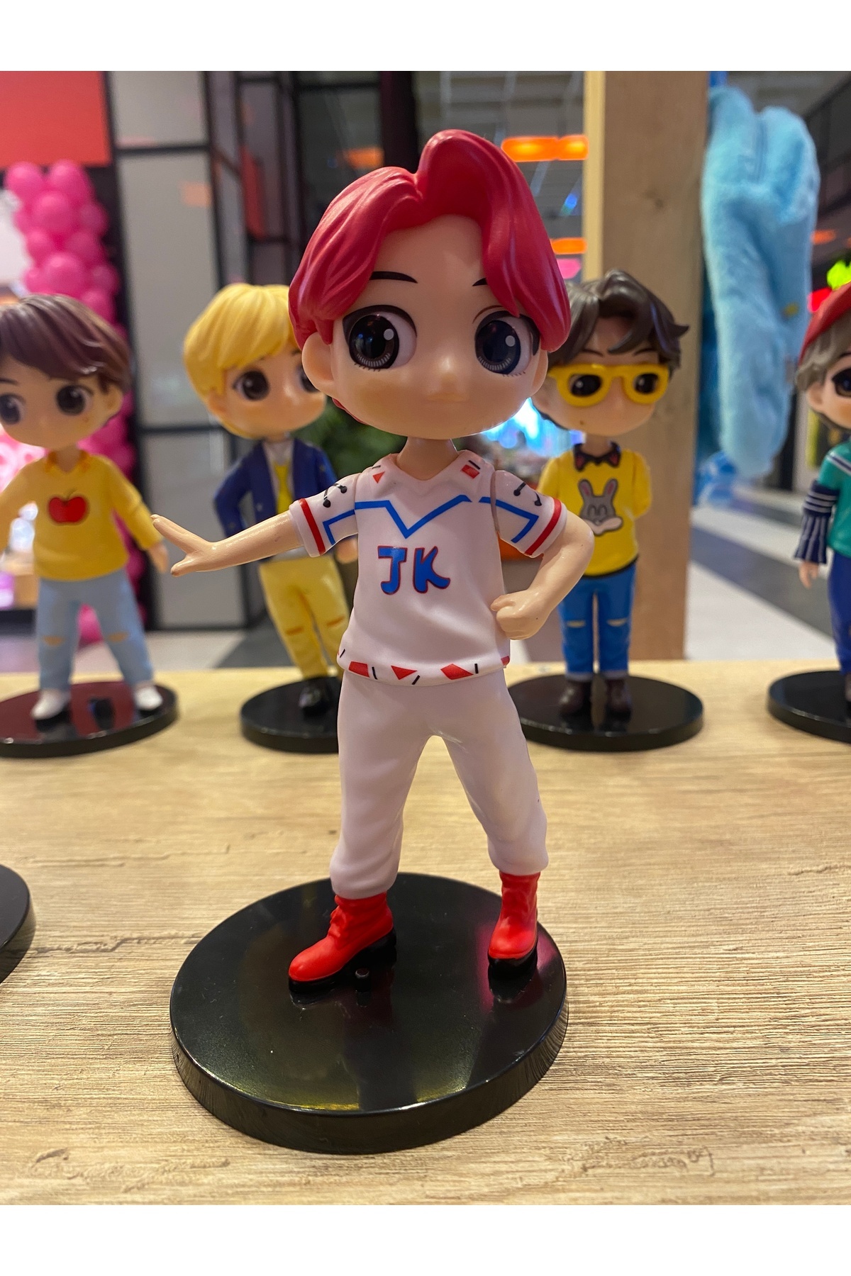 Sakura Konsept Butik BTS K POP Müzik Grubu Figür Seti 7 pcs 15cm