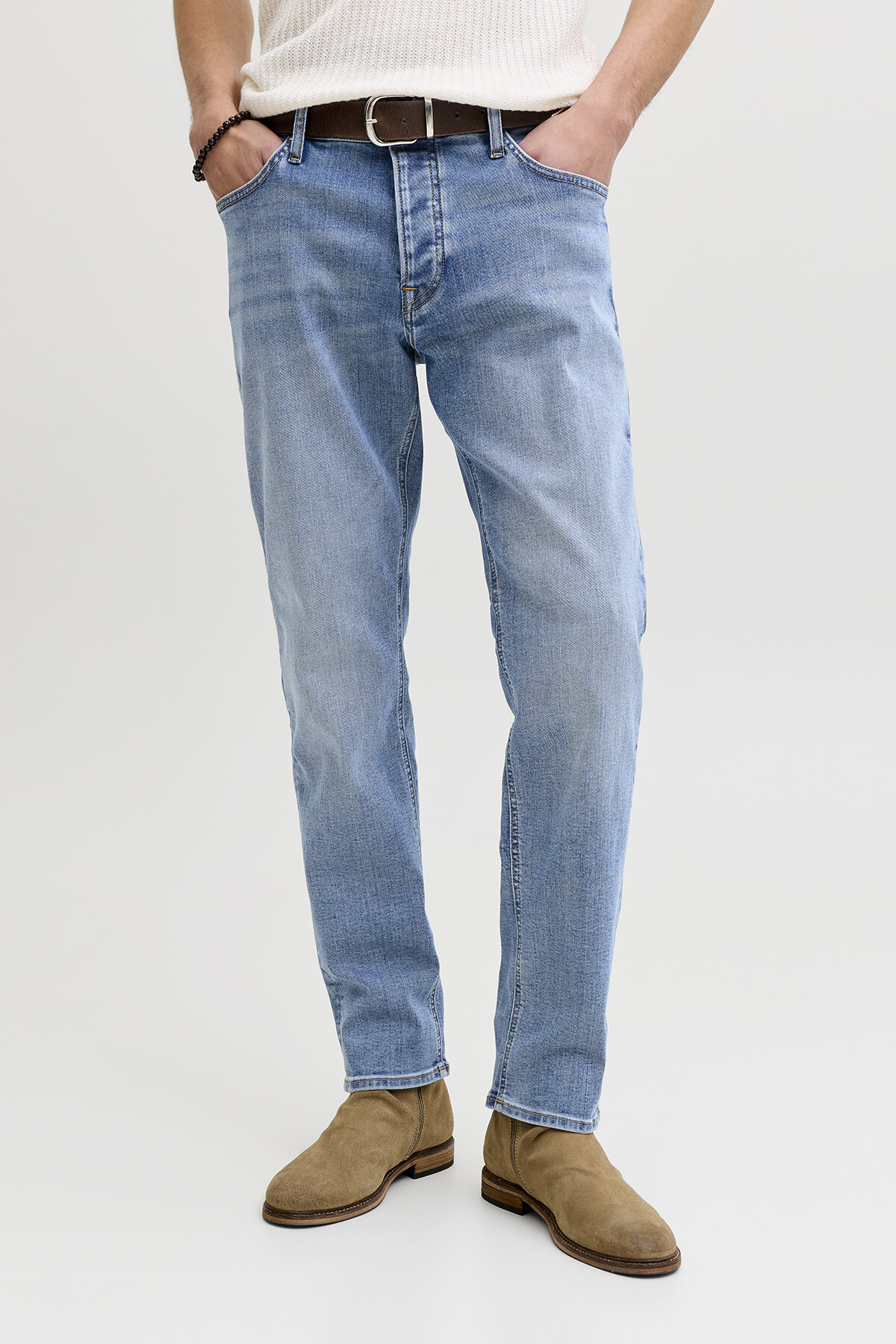 شلوار جین مردانه آبی Jjimike Jjorıgınal St 171 Noos 12289824 جک اند جونز شلوار جین Jack & Jones