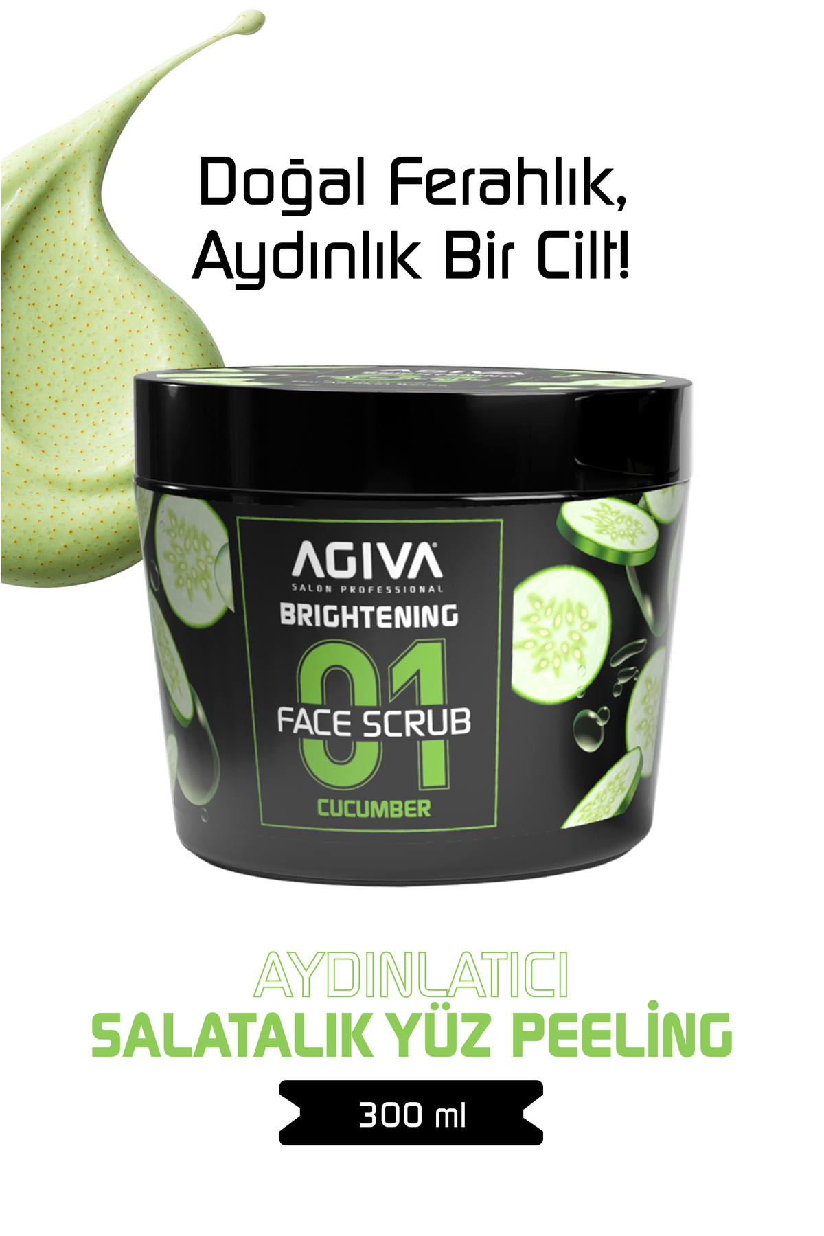 agıva Beyazlatıcı Salatalık Özlü Yüz Peeling 300 Ml — 001-MKJ-050