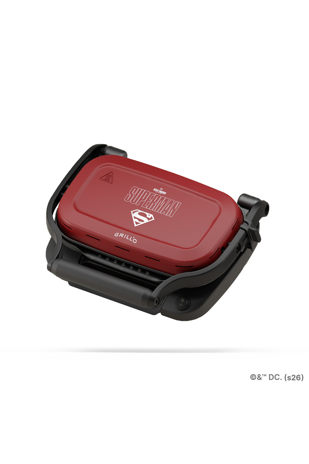GRILL'O GRILL’O GR620 Süpermen Tost Makinesi DC Lisanslı & Hediyelik