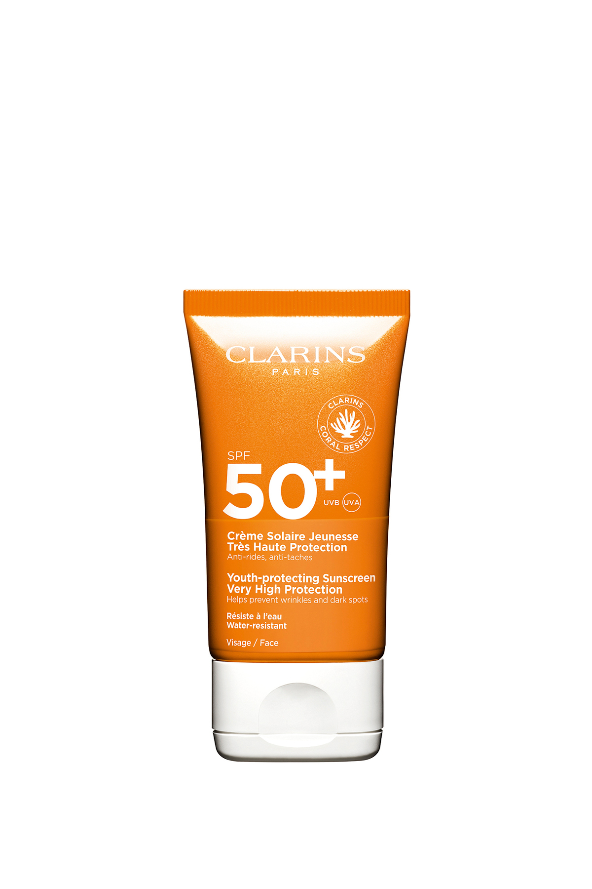Clarins SUN FACE CREAM SPF50+ 50ML Yüz Güneş Koruyucu Krem — 3666057423574