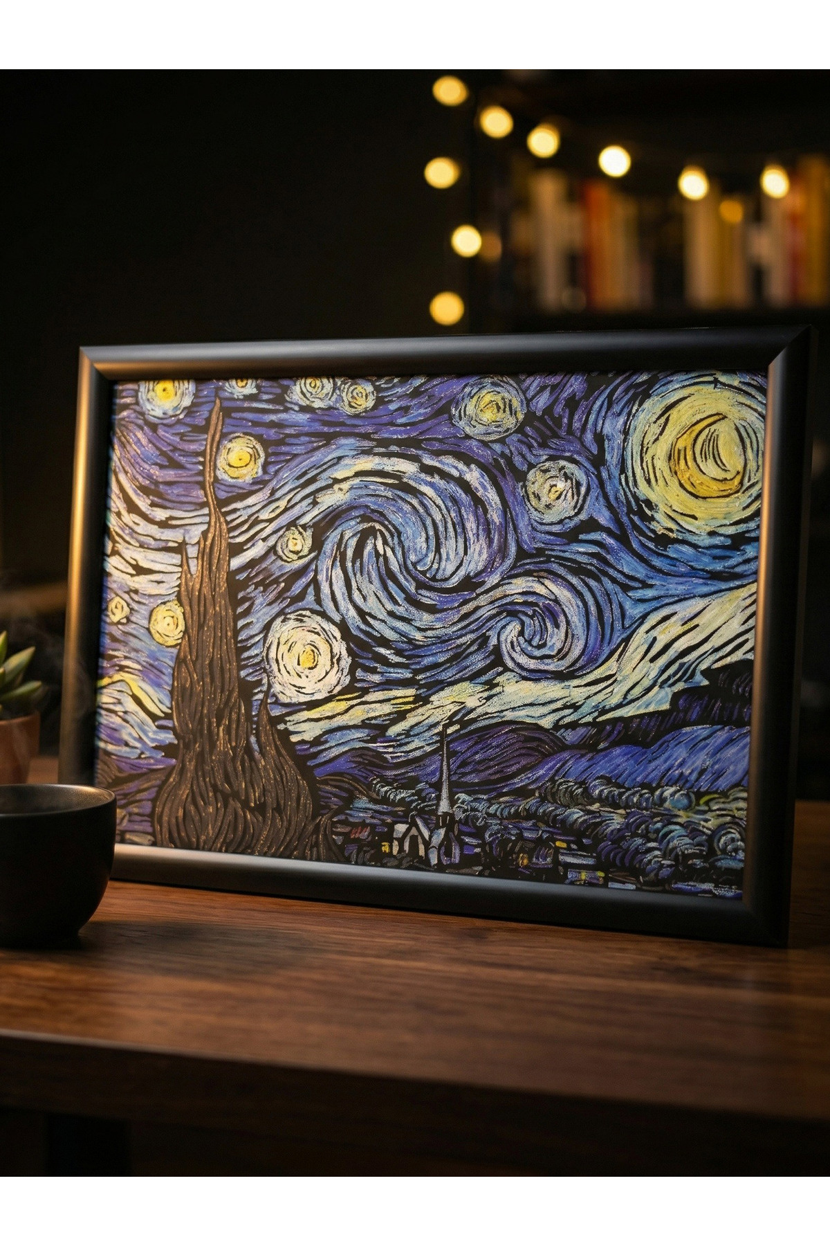 Kazart Van Gogh Koleksiyonu 4'lü Set Kazıma Sanatı Scratch Art A3