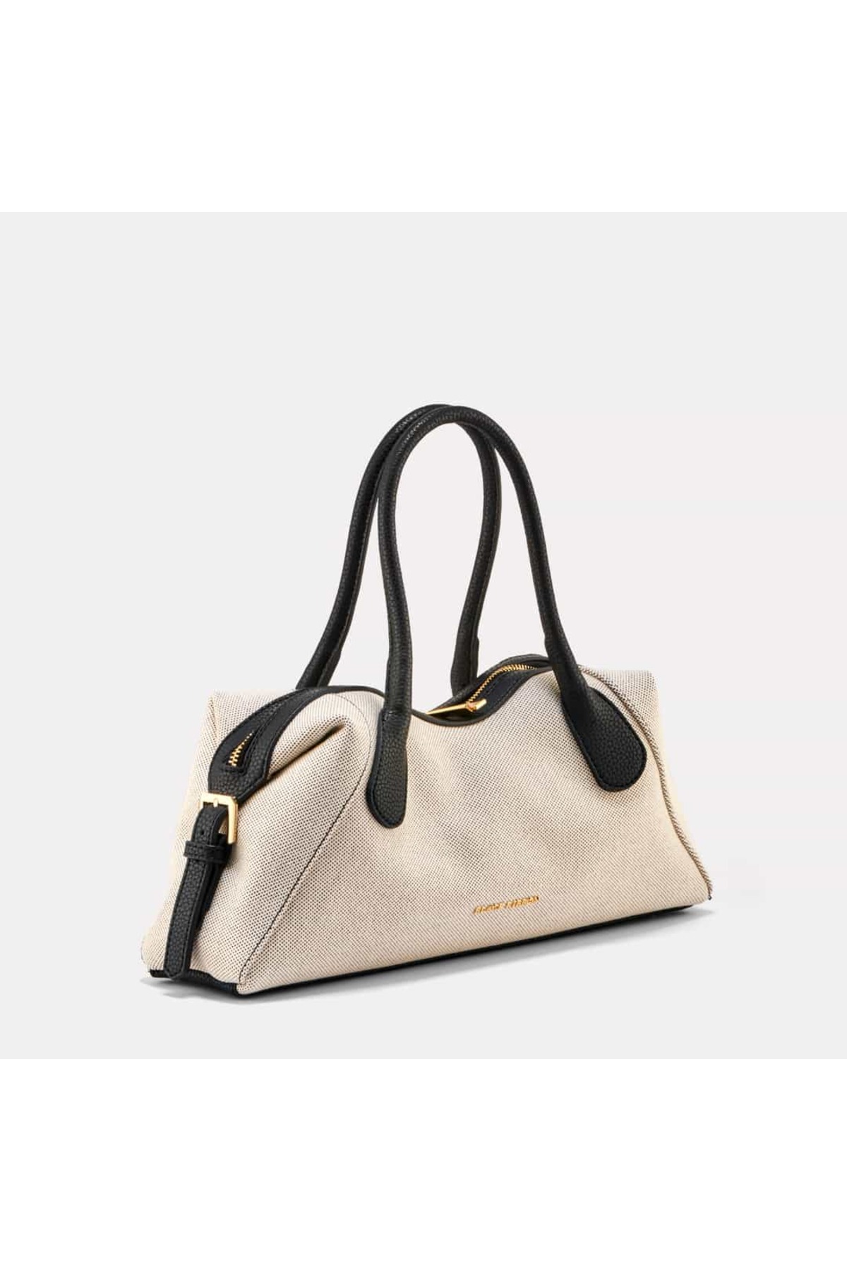 Black Ribbon Swan Tote Bag Kadın Omuz Çantası görsel 2