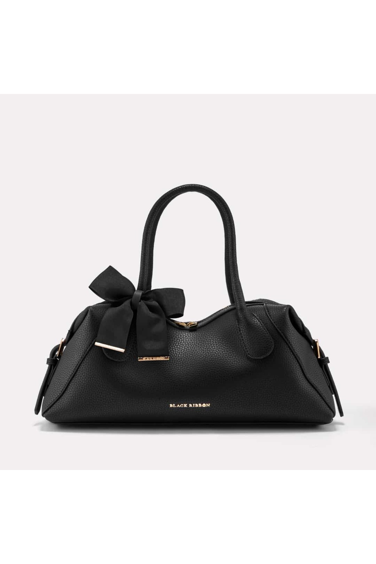 Cotton ribbon tank 黒 Black Ribbon Swan Tote Bag Kadın Omuz Çantası - Fiyatı, Yorumları