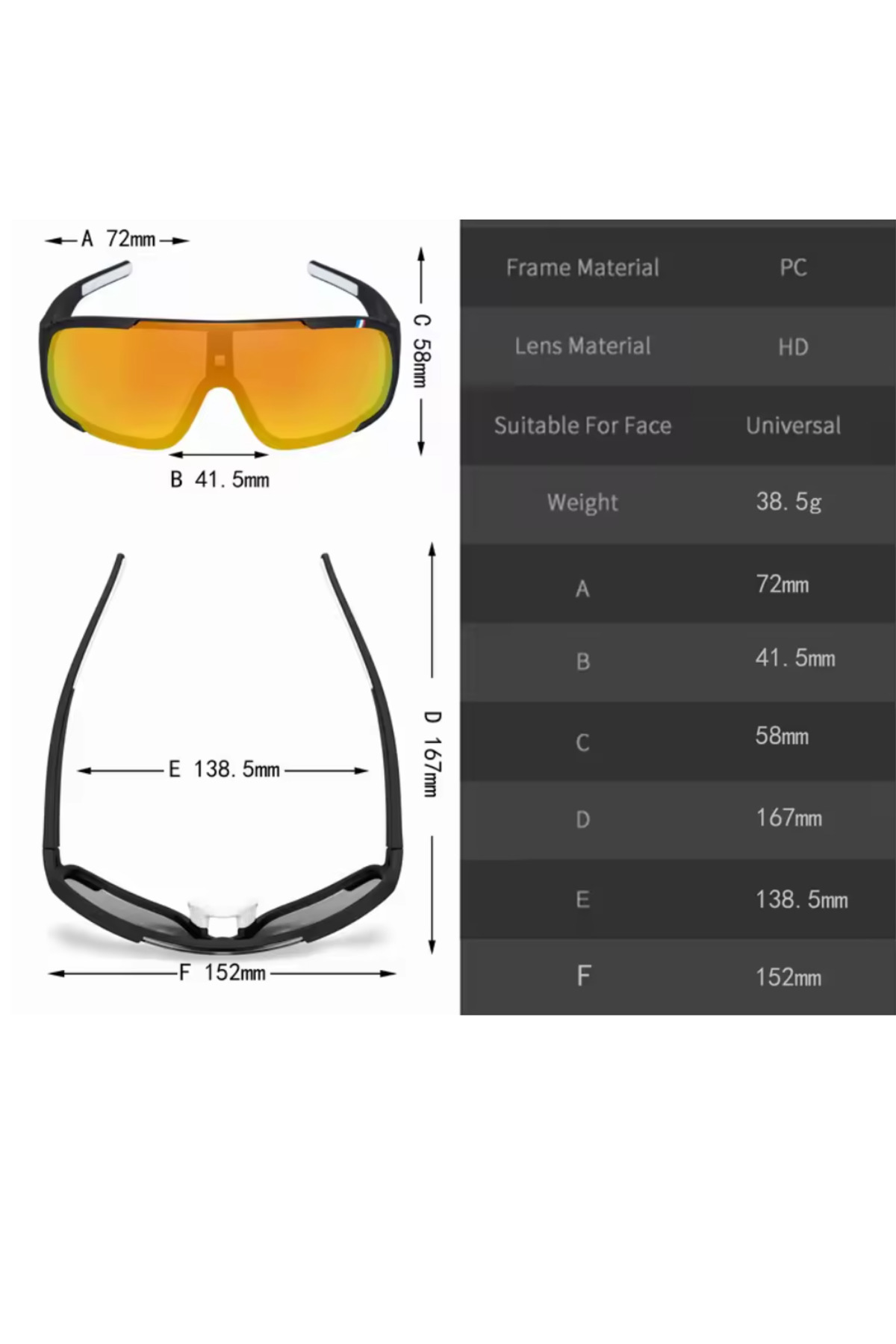 Fotokromik Bisiklet ve Outdoor Gözlüğü